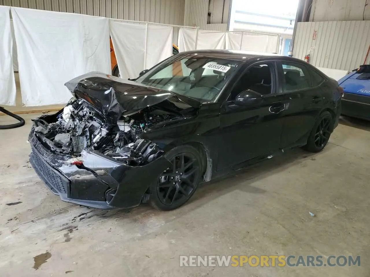 1 Photograph of a damaged car 2HGFE2F57SH522389 HONDA CIVIC 2025