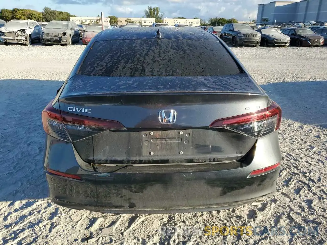 6 Photograph of a damaged car 2HGFE2F57SH524398 HONDA CIVIC 2025