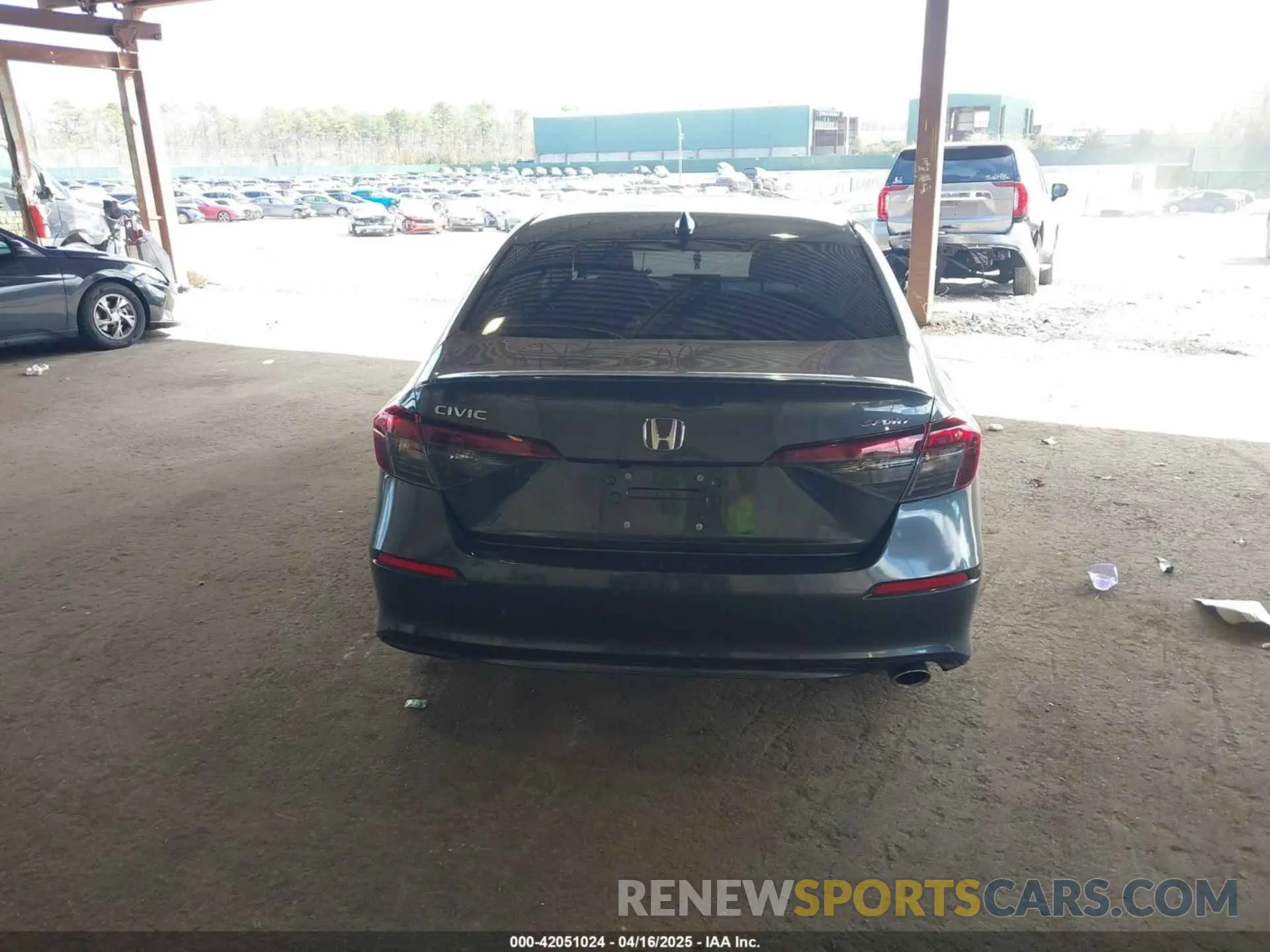 16 Photograph of a damaged car 2HGFE2F57SH524448 HONDA CIVIC 2025