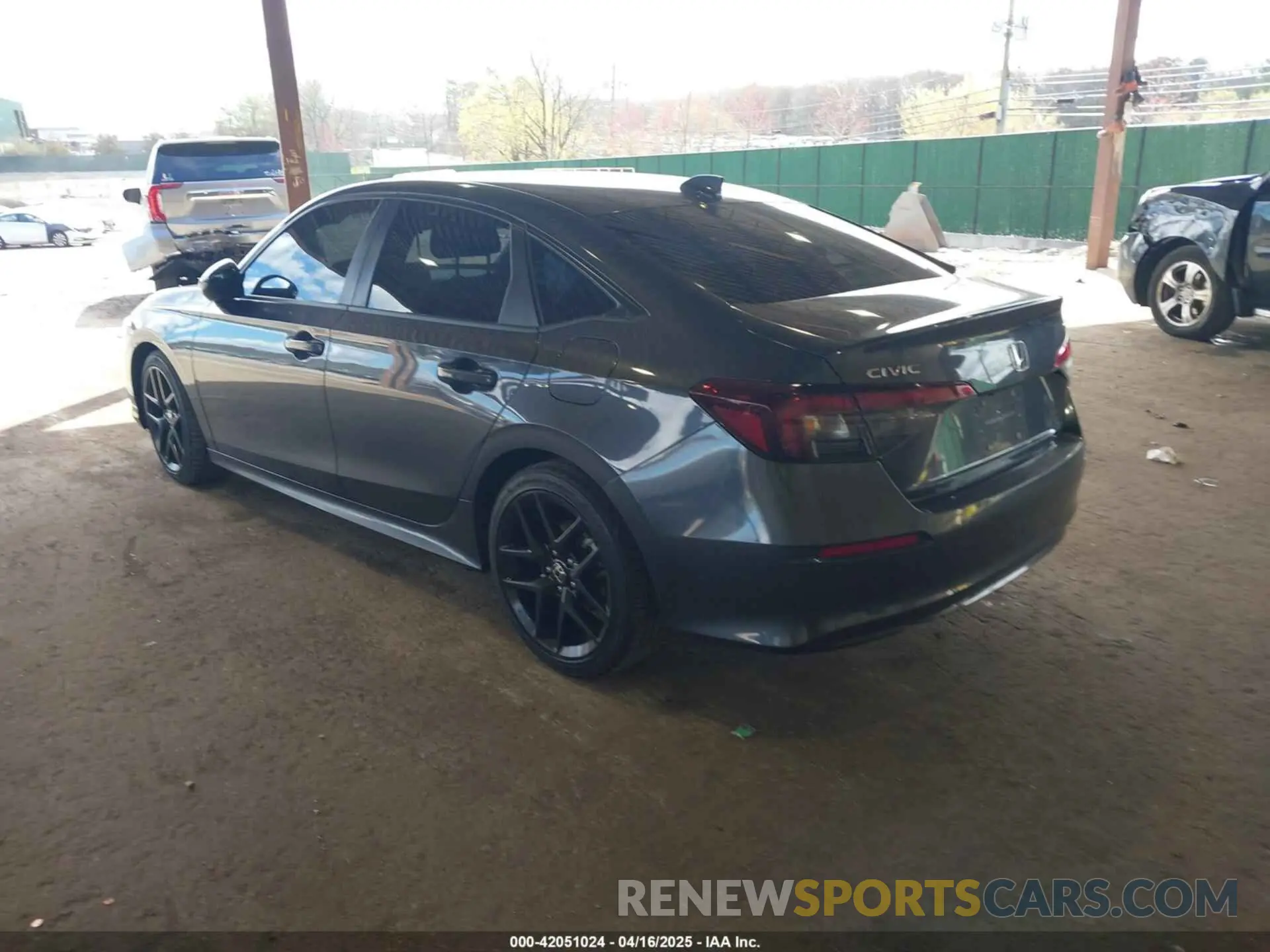 3 Photograph of a damaged car 2HGFE2F57SH524448 HONDA CIVIC 2025