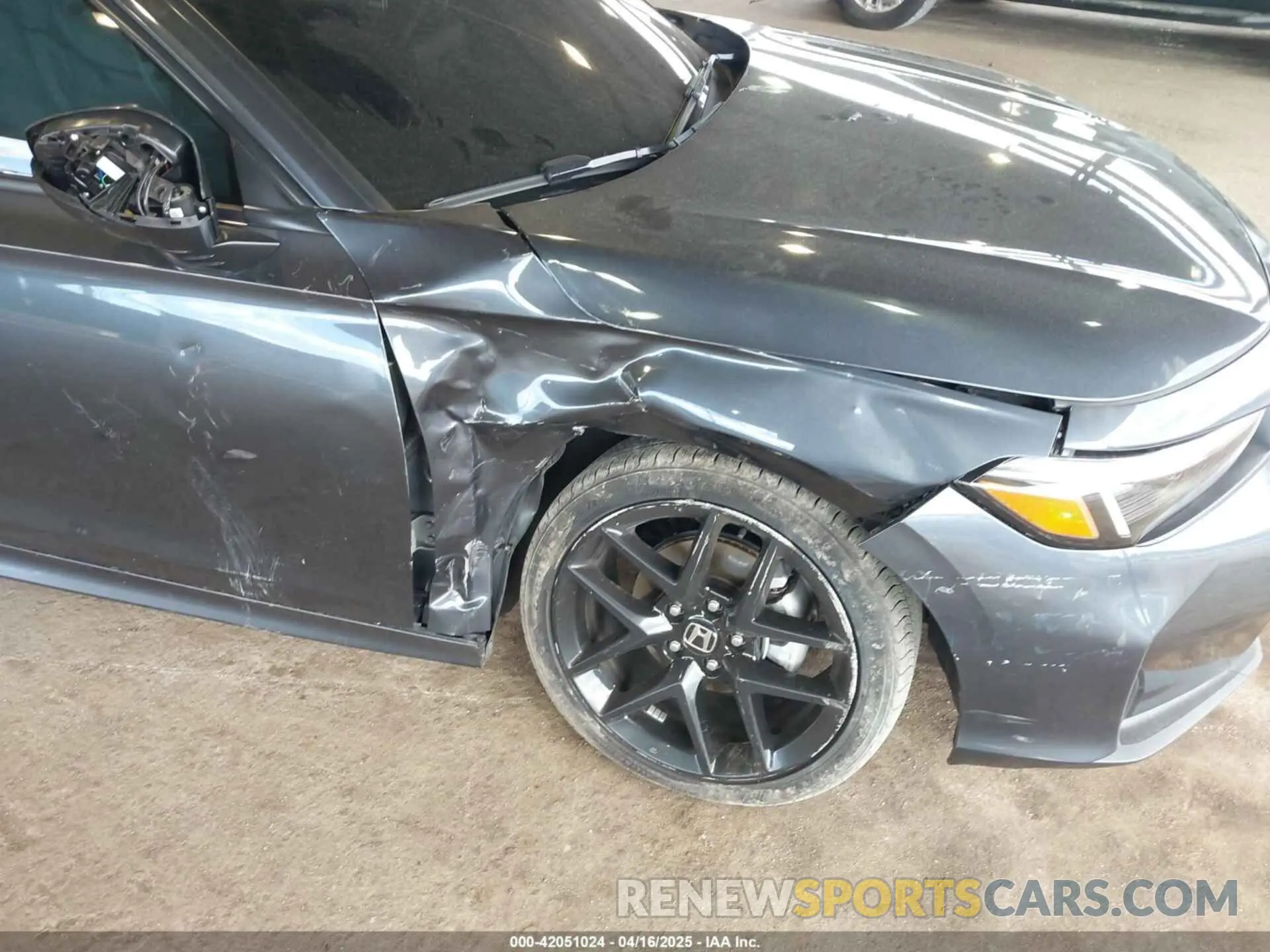 6 Photograph of a damaged car 2HGFE2F57SH524448 HONDA CIVIC 2025