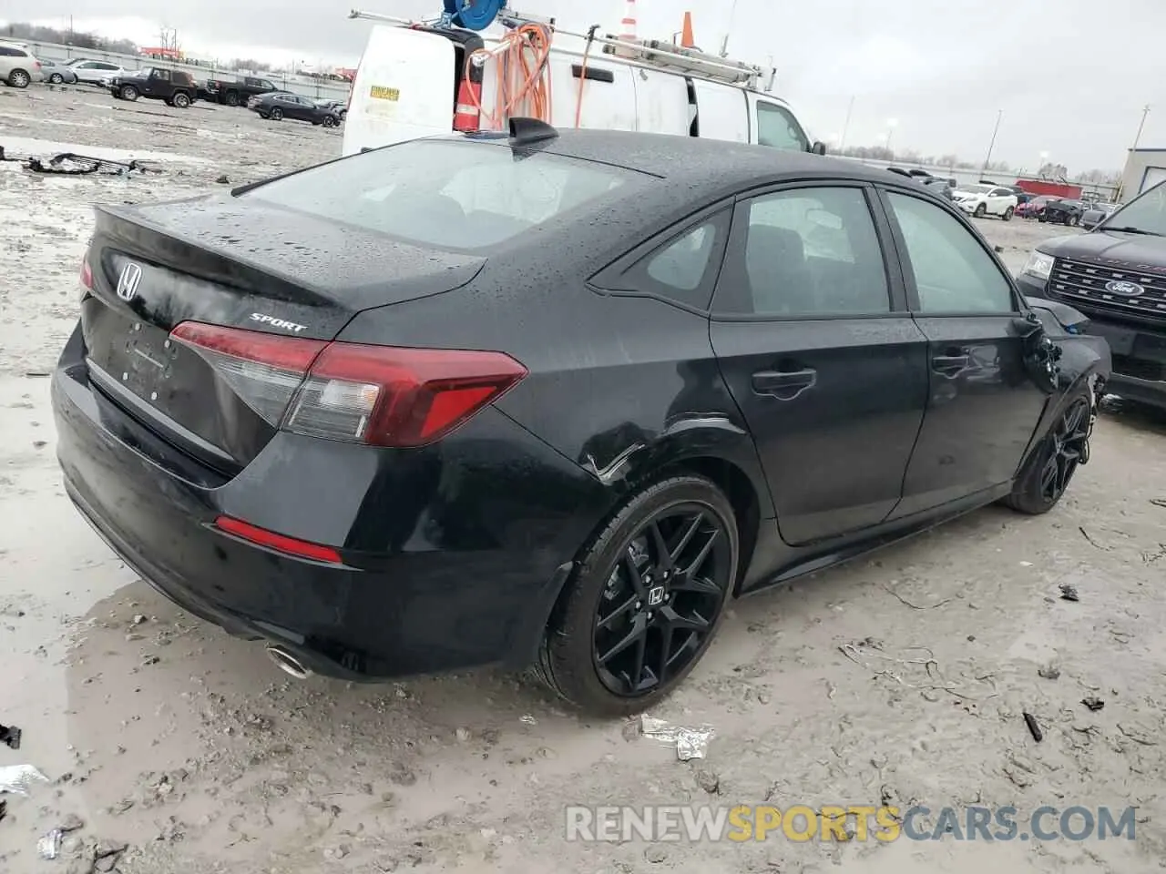 3 Photograph of a damaged car 2HGFE2F57SH526555 HONDA CIVIC 2025
