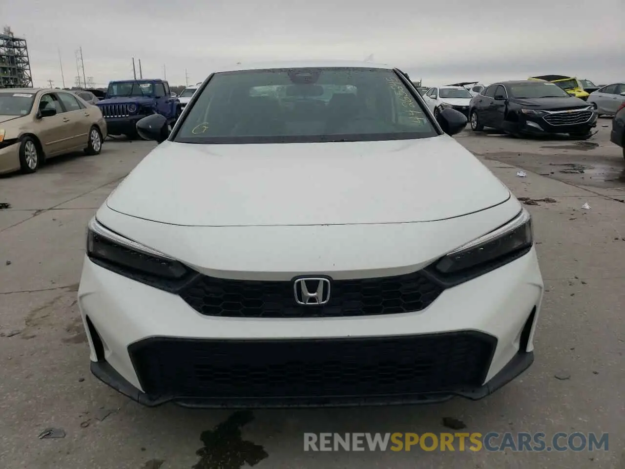 5 Photograph of a damaged car 2HGFE2F57SH527401 HONDA CIVIC 2025