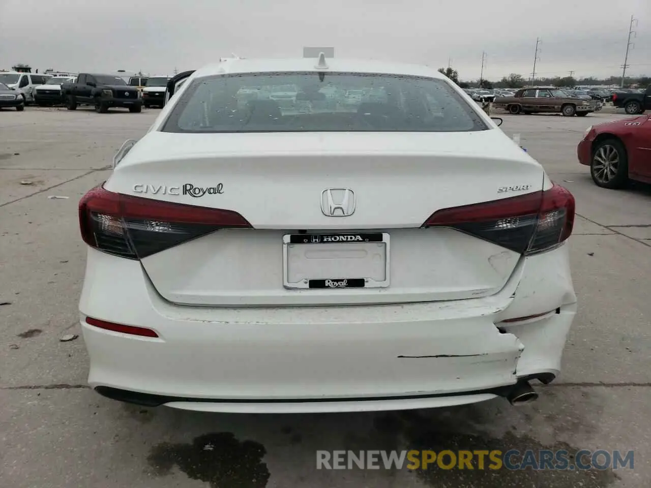 6 Photograph of a damaged car 2HGFE2F57SH527401 HONDA CIVIC 2025