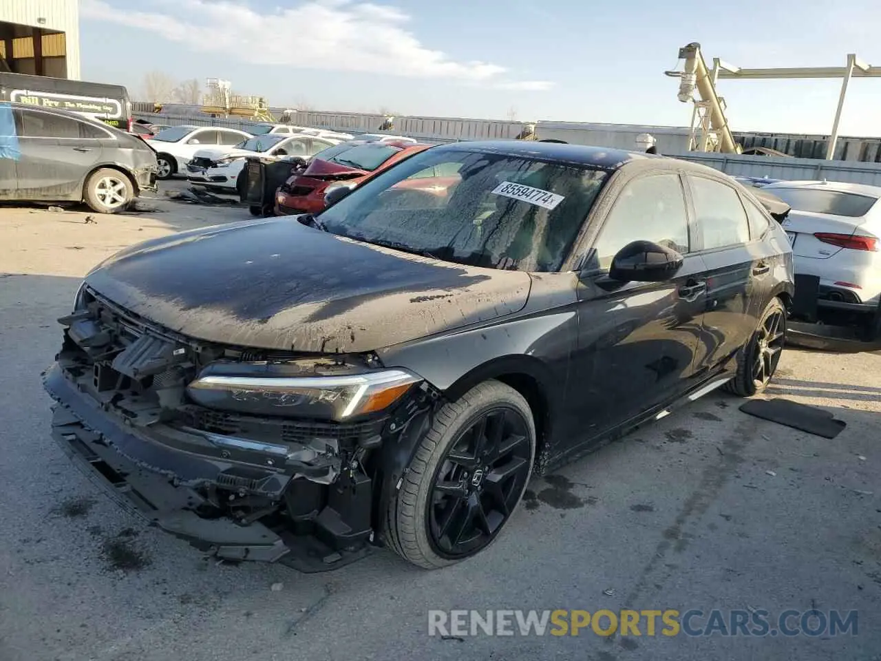 1 Photograph of a damaged car 2HGFE2F57SH533022 HONDA CIVIC 2025