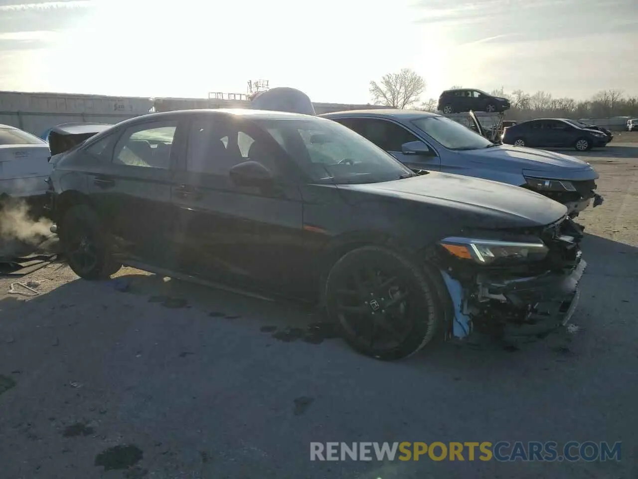 4 Photograph of a damaged car 2HGFE2F57SH533022 HONDA CIVIC 2025