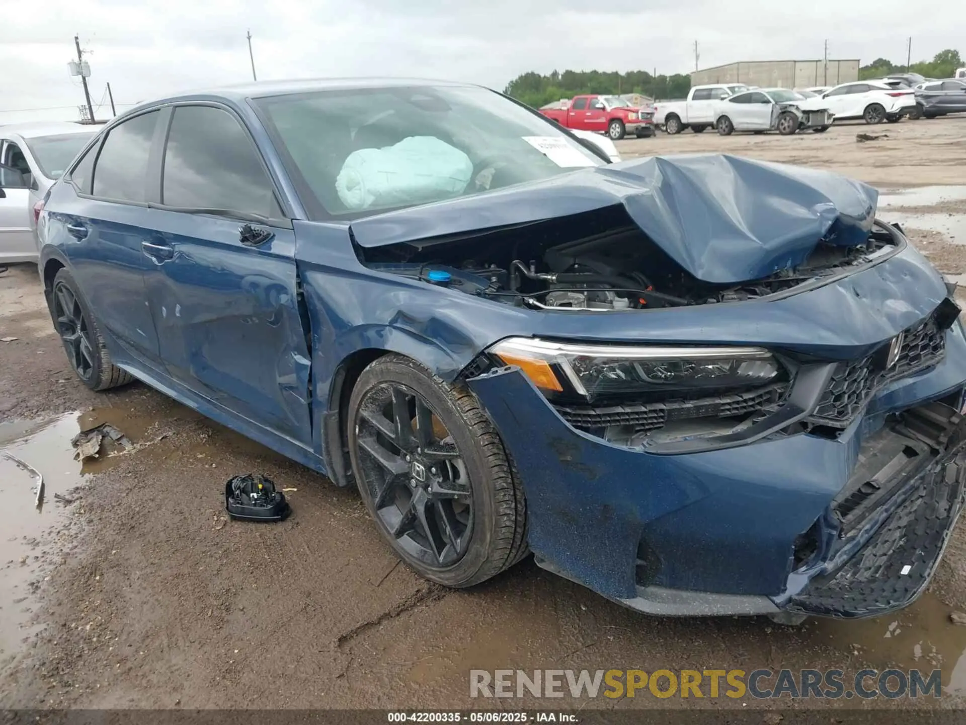 1 Photograph of a damaged car 2HGFE2F57SH533280 HONDA CIVIC 2025