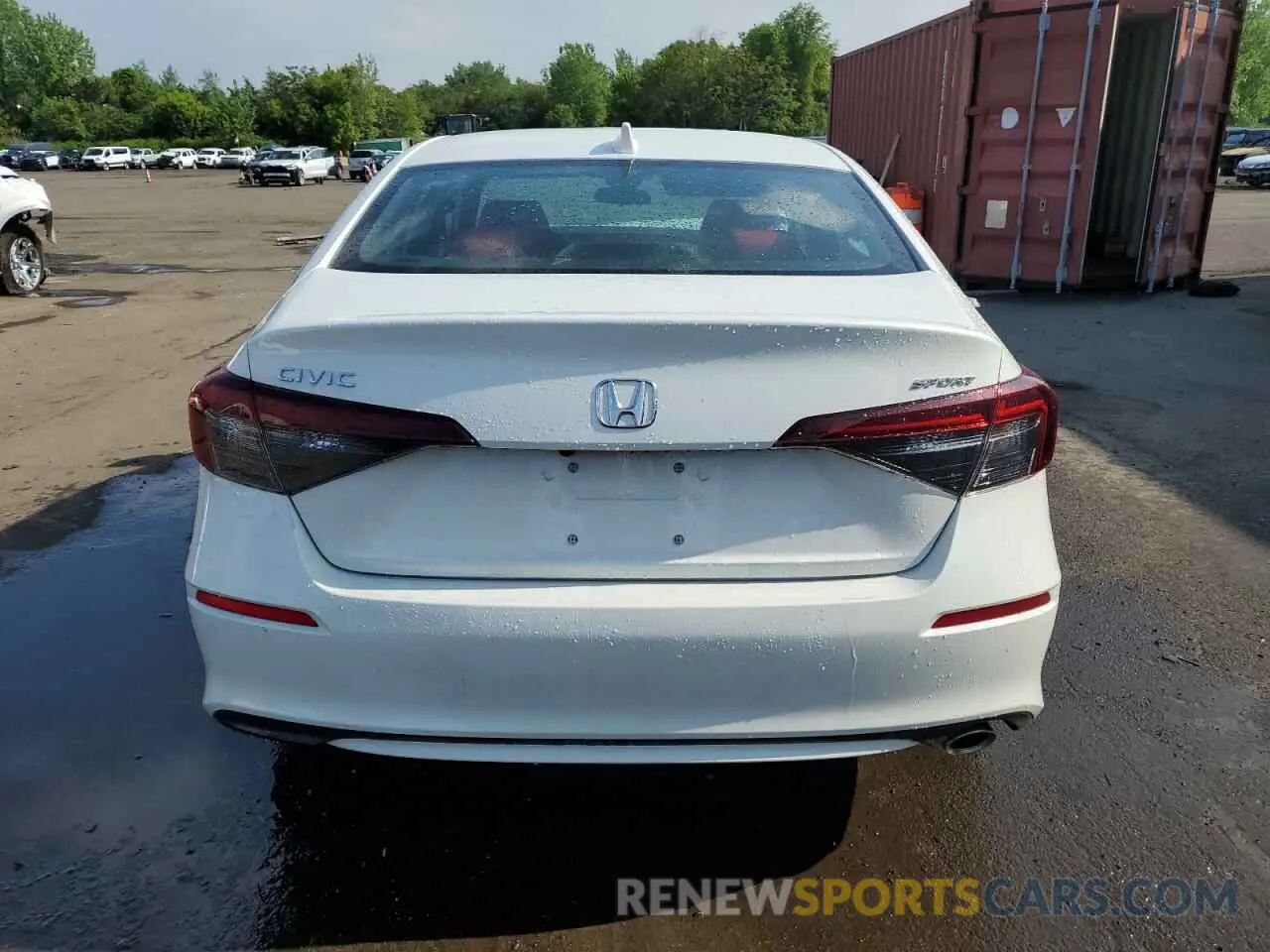 6 Photograph of a damaged car 2HGFE2F57SH537815 HONDA CIVIC 2025