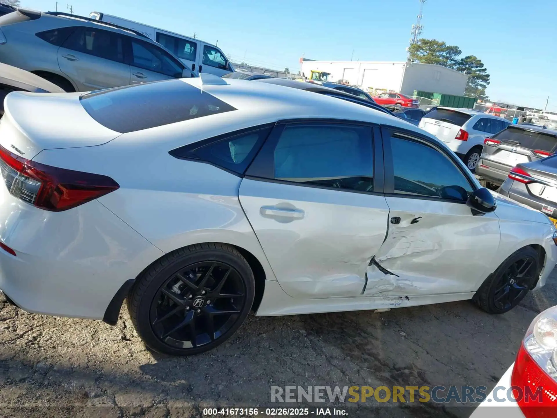 13 Photograph of a damaged car 2HGFE2F57SH543226 HONDA CIVIC 2025