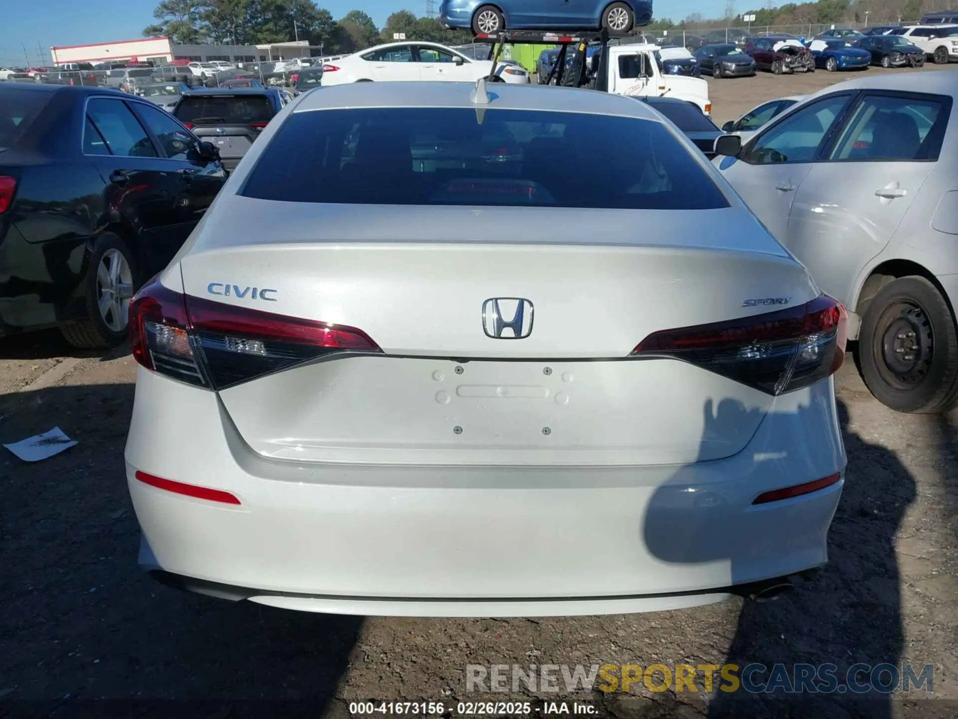 16 Photograph of a damaged car 2HGFE2F57SH543226 HONDA CIVIC 2025
