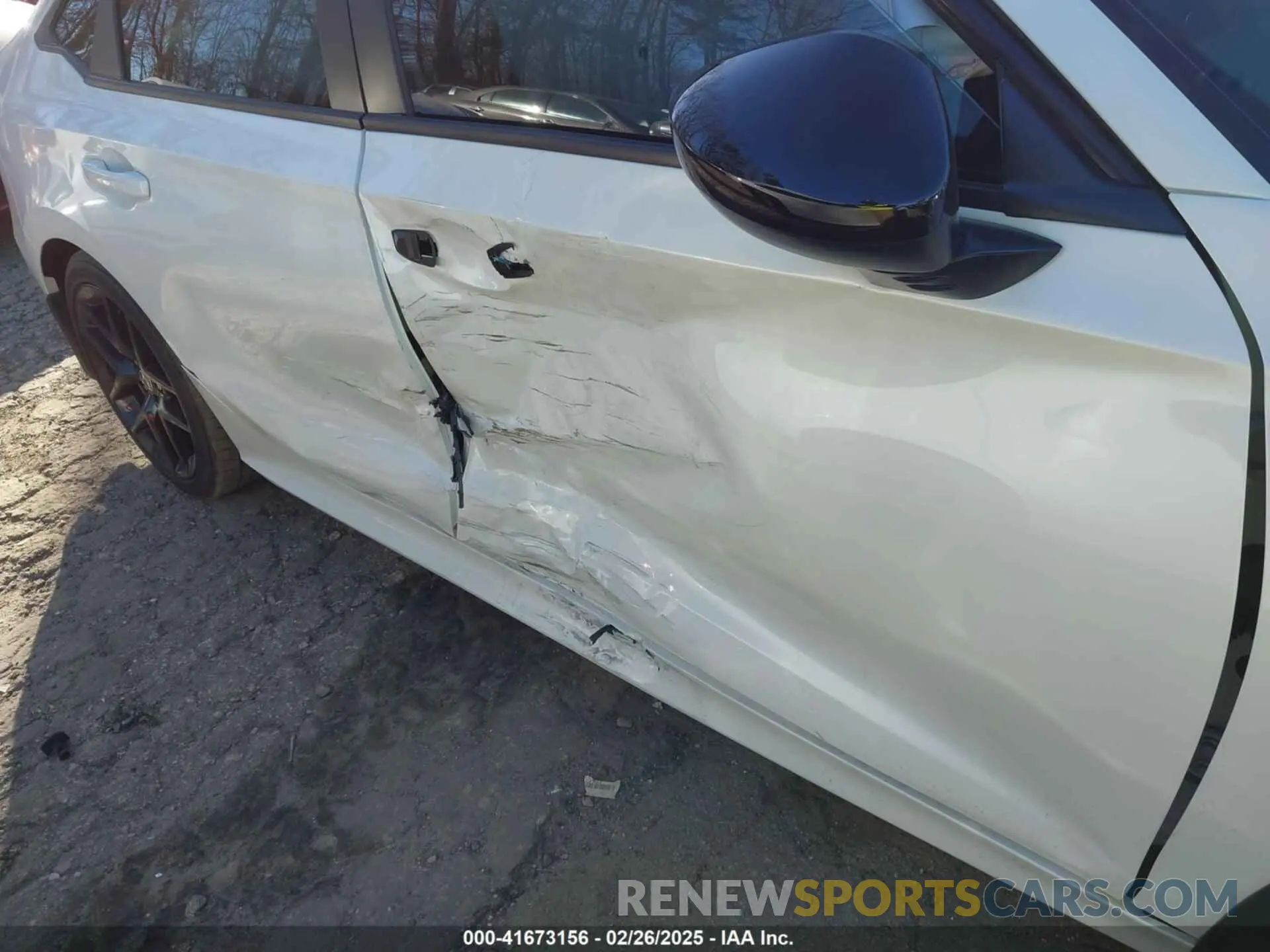 6 Photograph of a damaged car 2HGFE2F57SH543226 HONDA CIVIC 2025