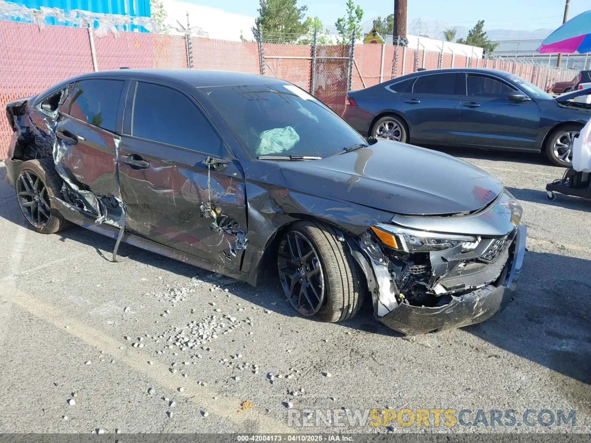 1 Photograph of a damaged car 2HGFE2F57SH543694 HONDA CIVIC 2025