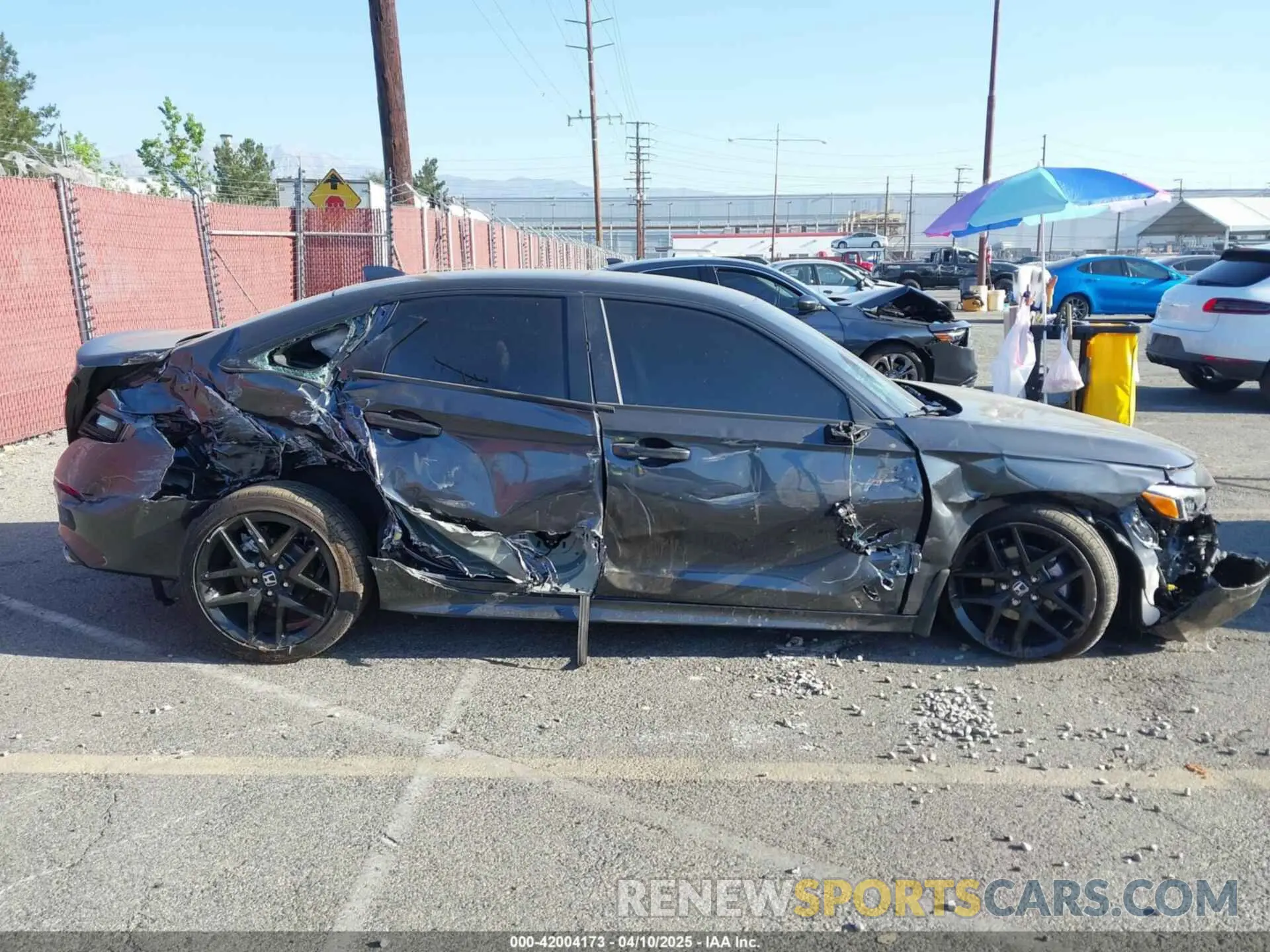 13 Photograph of a damaged car 2HGFE2F57SH543694 HONDA CIVIC 2025