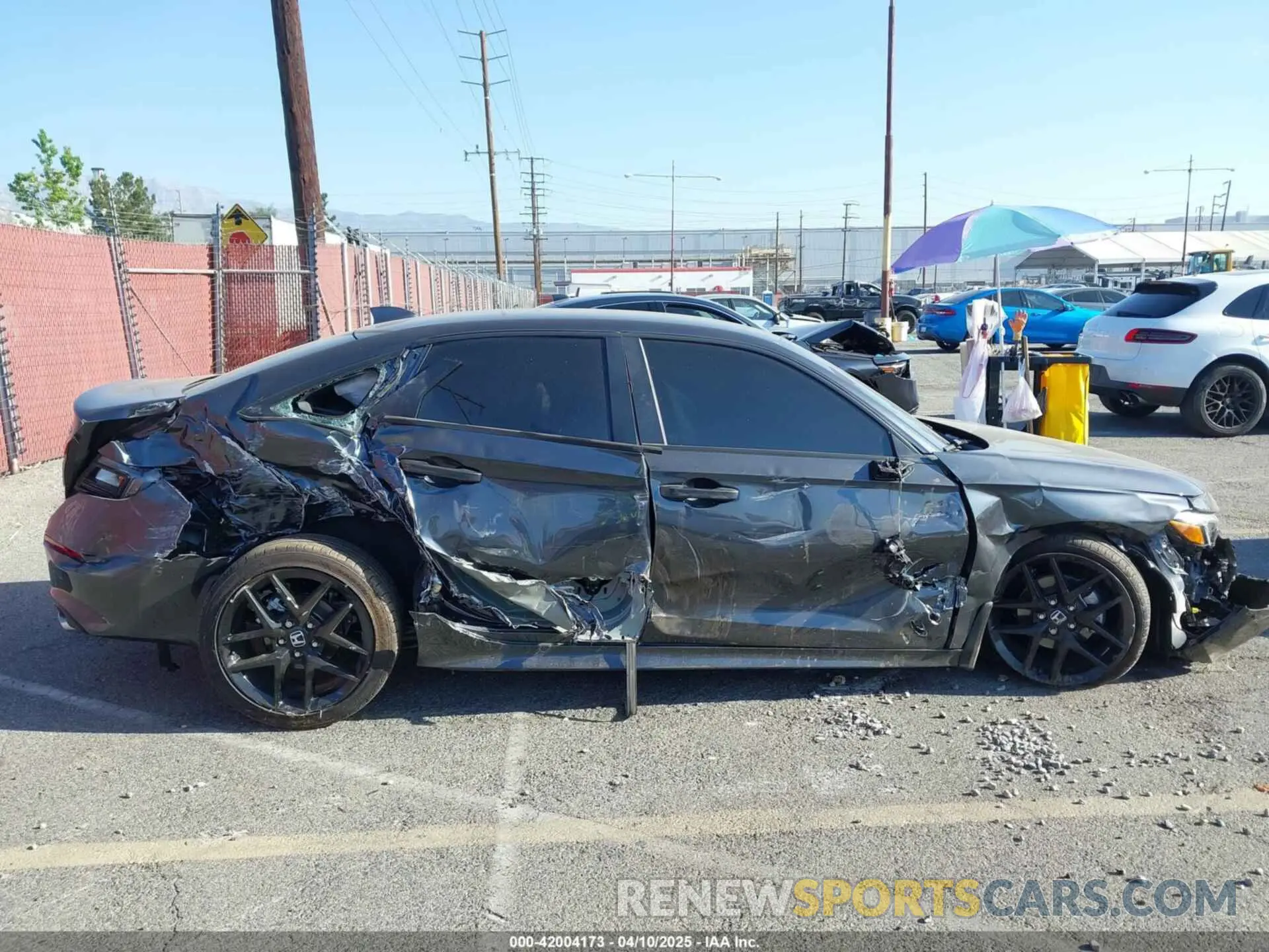 18 Photograph of a damaged car 2HGFE2F57SH543694 HONDA CIVIC 2025