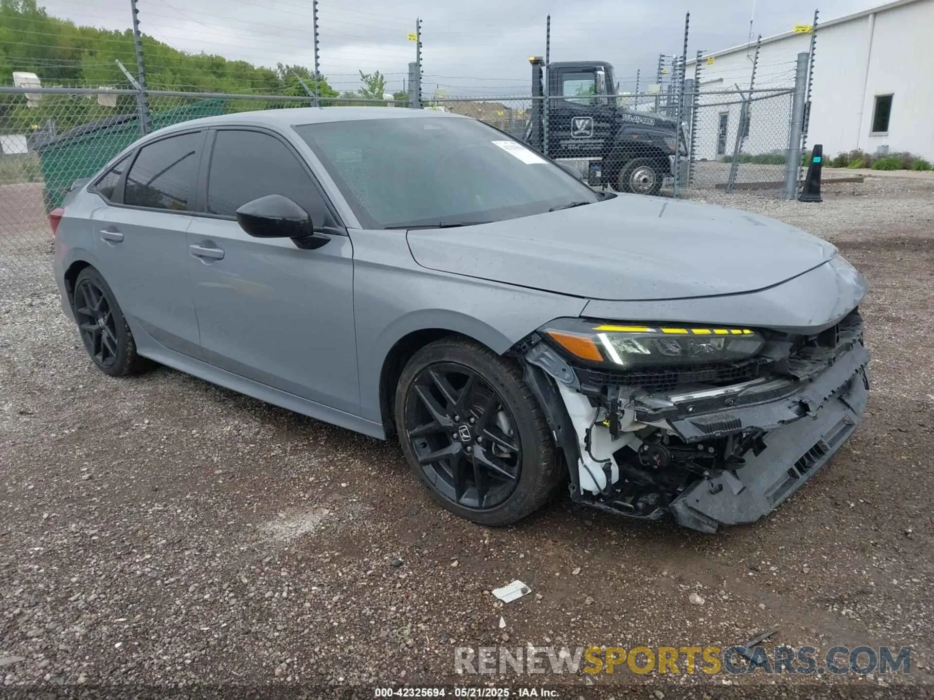 1 Photograph of a damaged car 2HGFE2F57SH545865 HONDA CIVIC 2025