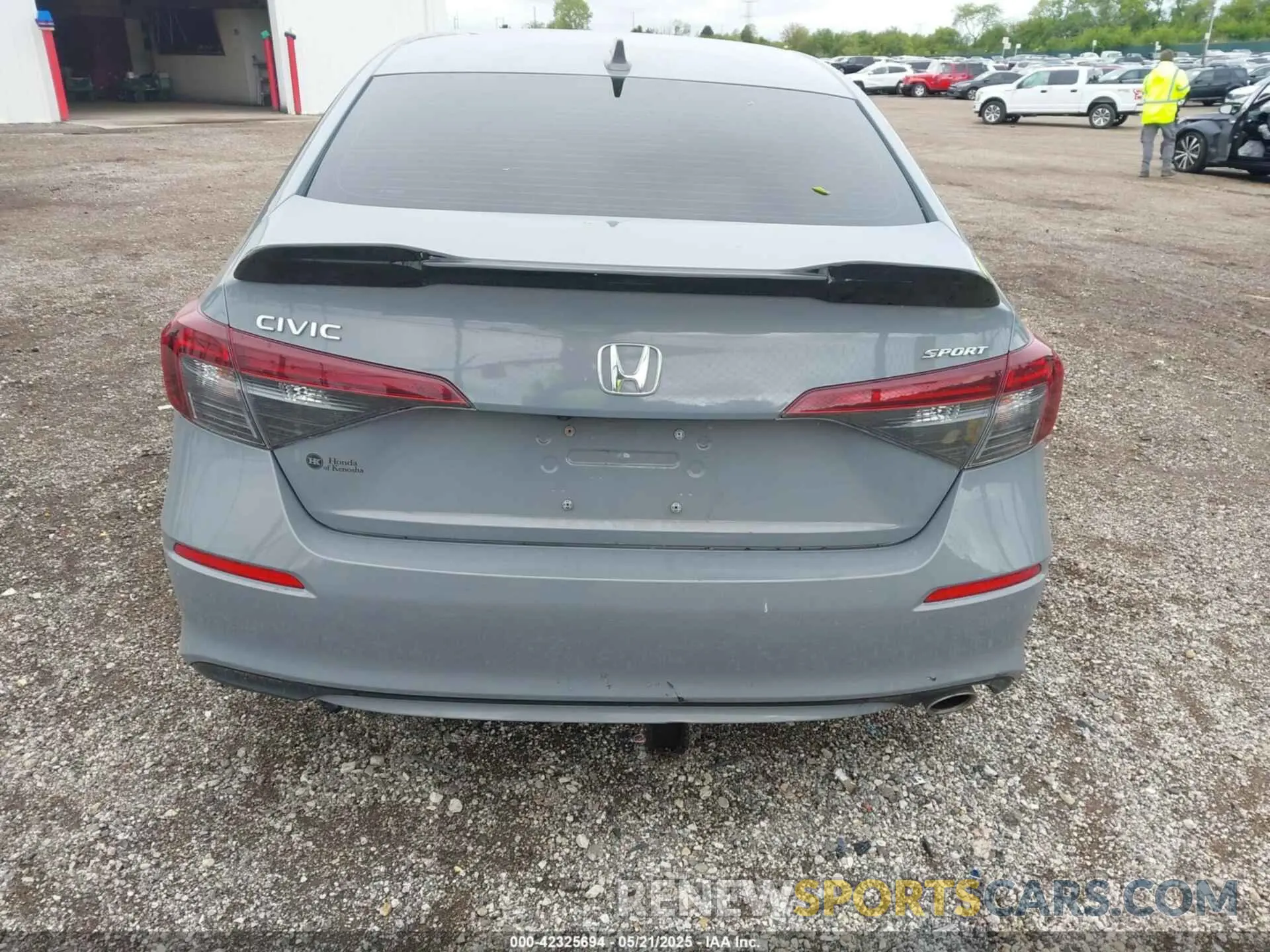 16 Photograph of a damaged car 2HGFE2F57SH545865 HONDA CIVIC 2025