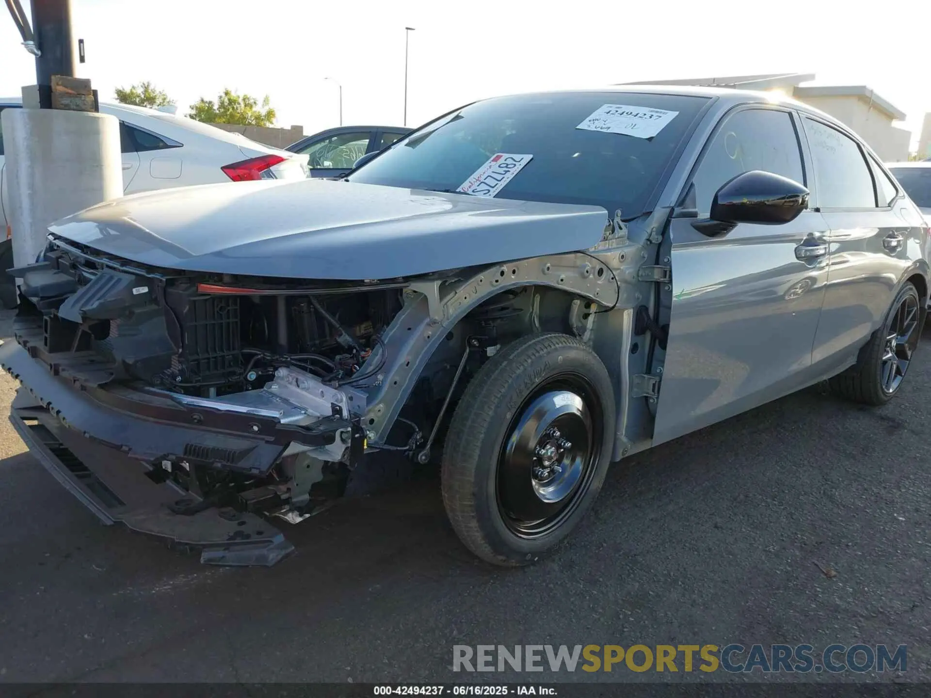 2 Photograph of a damaged car 2HGFE2F57SH548751 HONDA CIVIC 2025