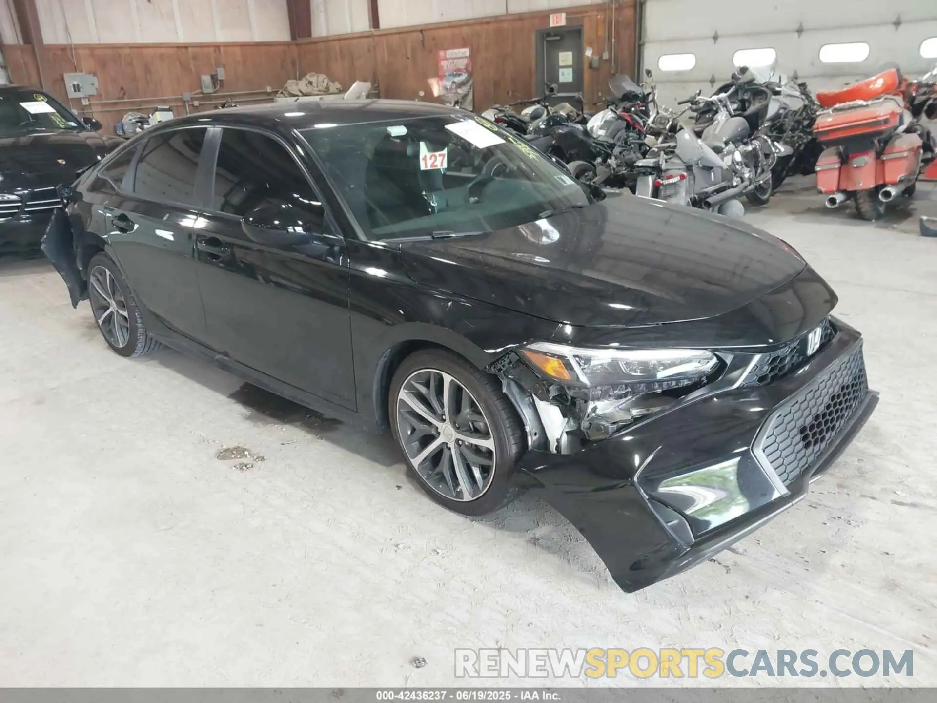 1 Photograph of a damaged car 2HGFE2F57SH549222 HONDA CIVIC 2025