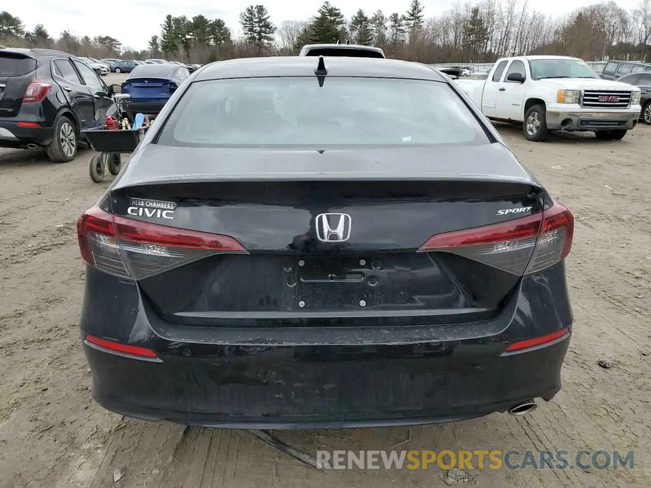 6 Photograph of a damaged car 2HGFE2F57SH552315 HONDA CIVIC 2025