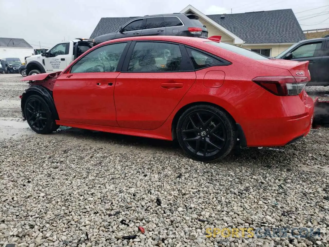 2 Photograph of a damaged car 2HGFE2F57SH552587 HONDA CIVIC 2025