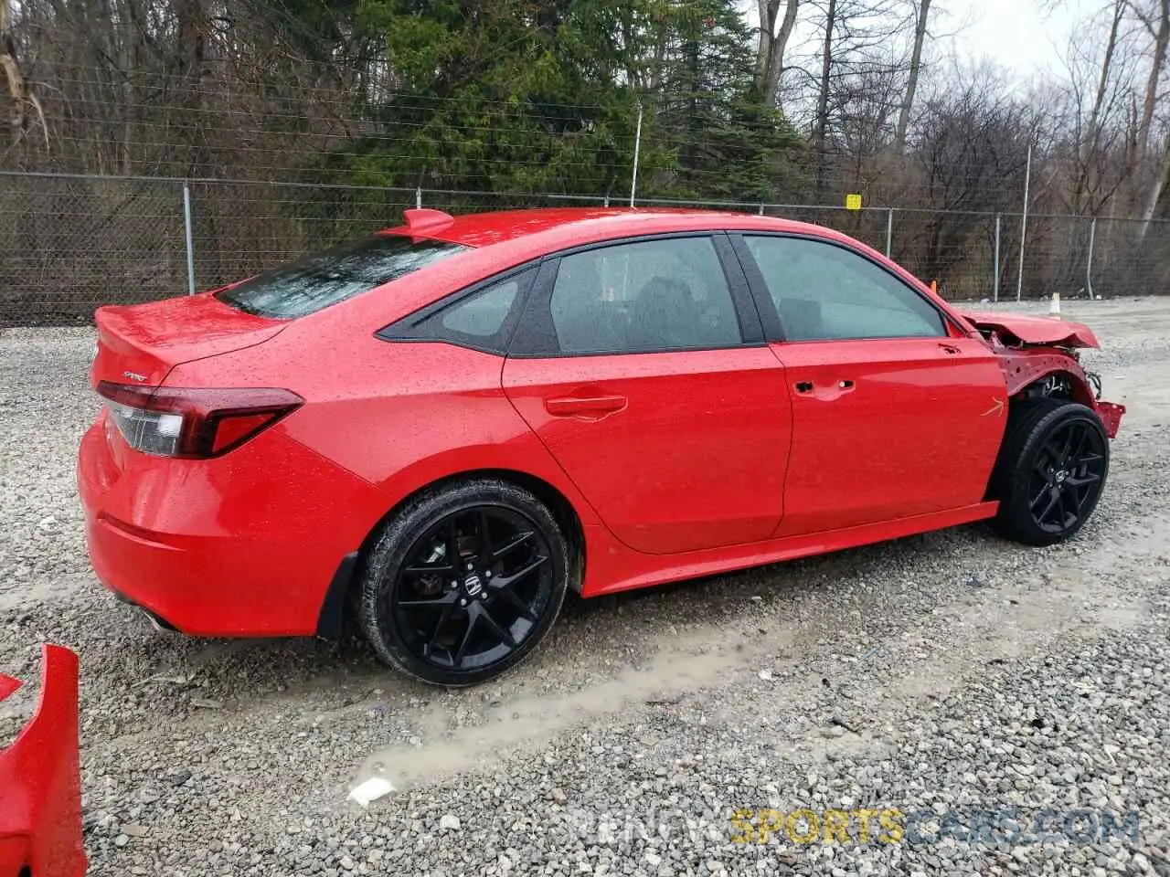 3 Photograph of a damaged car 2HGFE2F57SH552587 HONDA CIVIC 2025