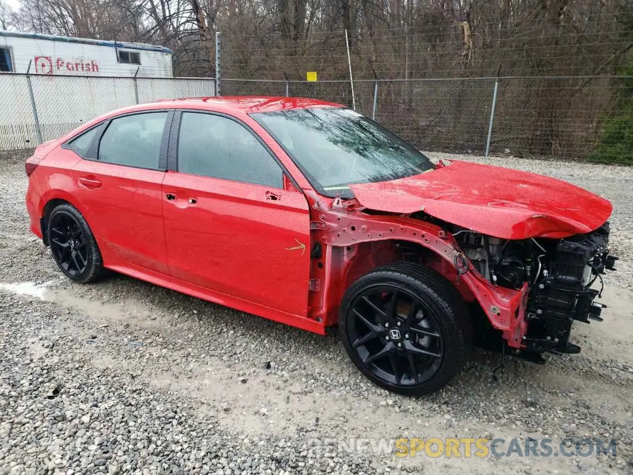 4 Photograph of a damaged car 2HGFE2F57SH552587 HONDA CIVIC 2025