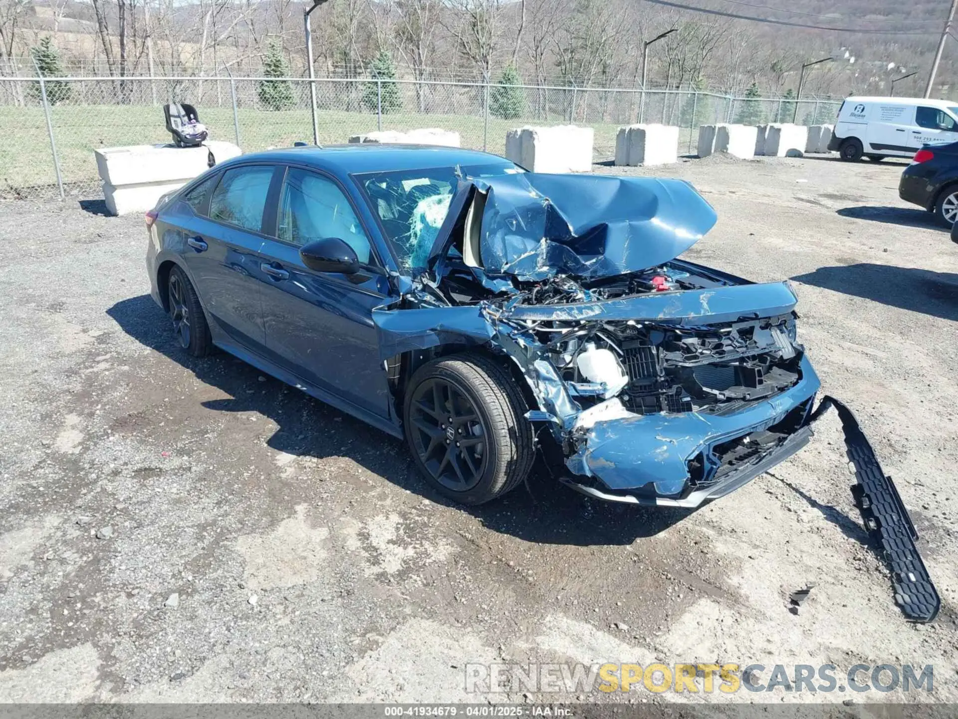 1 Photograph of a damaged car 2HGFE2F57SH559295 HONDA CIVIC 2025