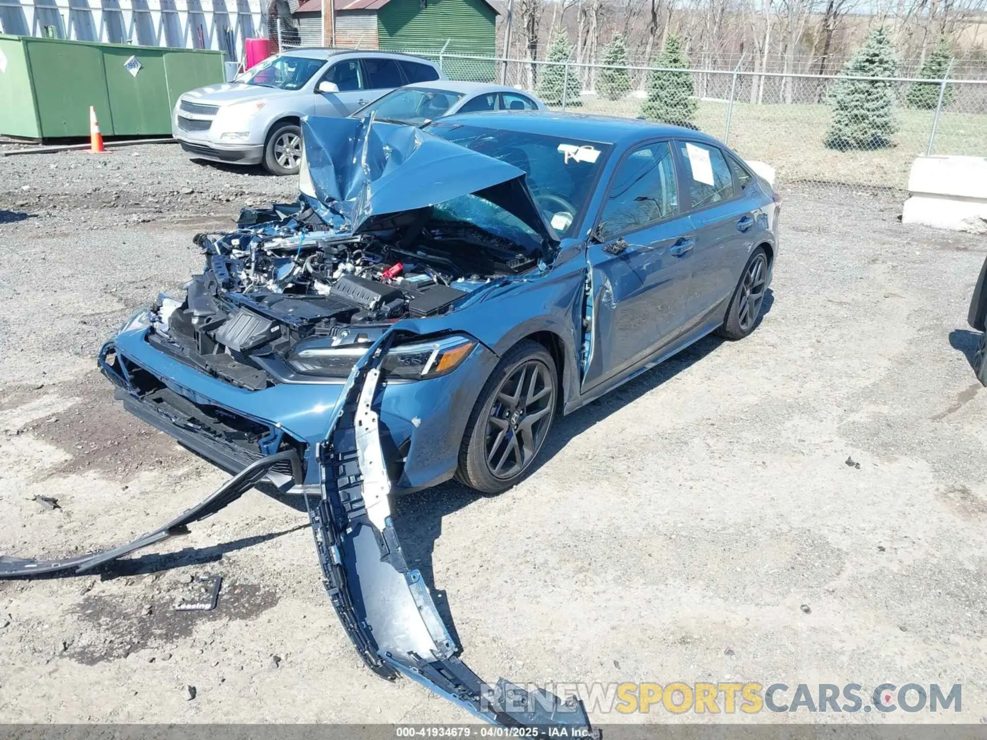 2 Photograph of a damaged car 2HGFE2F57SH559295 HONDA CIVIC 2025