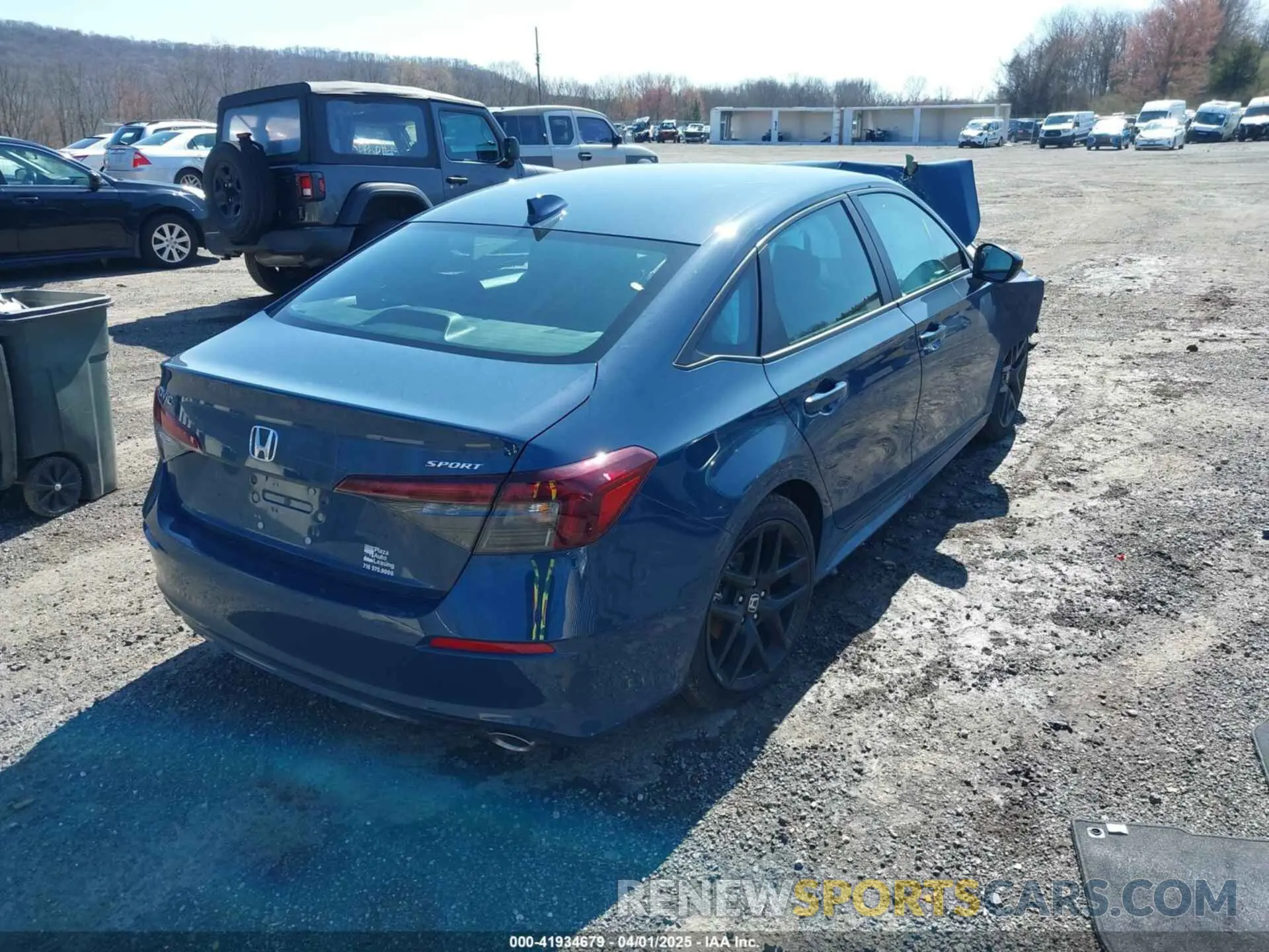 4 Photograph of a damaged car 2HGFE2F57SH559295 HONDA CIVIC 2025