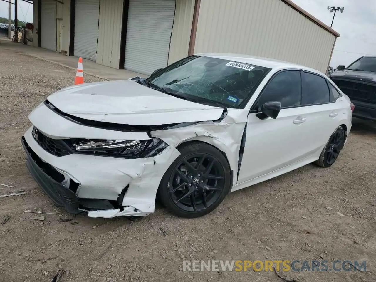 1 Photograph of a damaged car 2HGFE2F57SH566392 HONDA CIVIC 2025