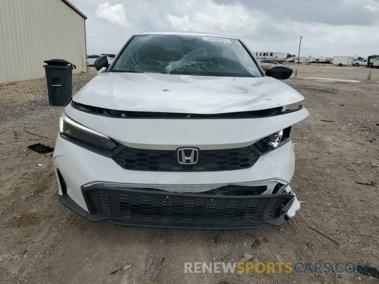 5 Photograph of a damaged car 2HGFE2F57SH566392 HONDA CIVIC 2025