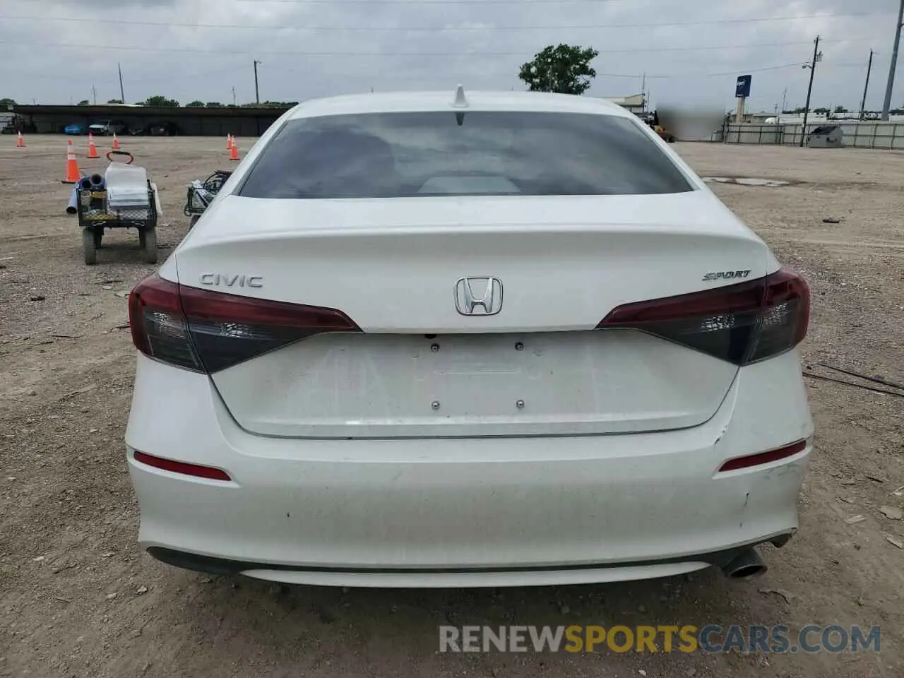 6 Photograph of a damaged car 2HGFE2F57SH566392 HONDA CIVIC 2025