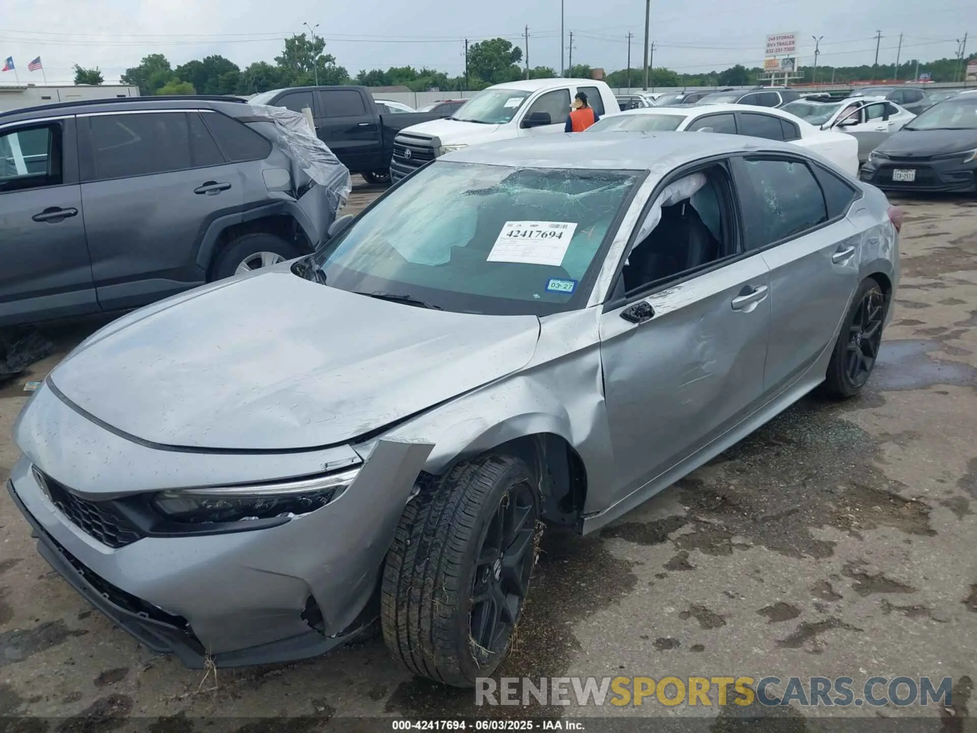 6 Photograph of a damaged car 2HGFE2F57SH569731 HONDA CIVIC 2025