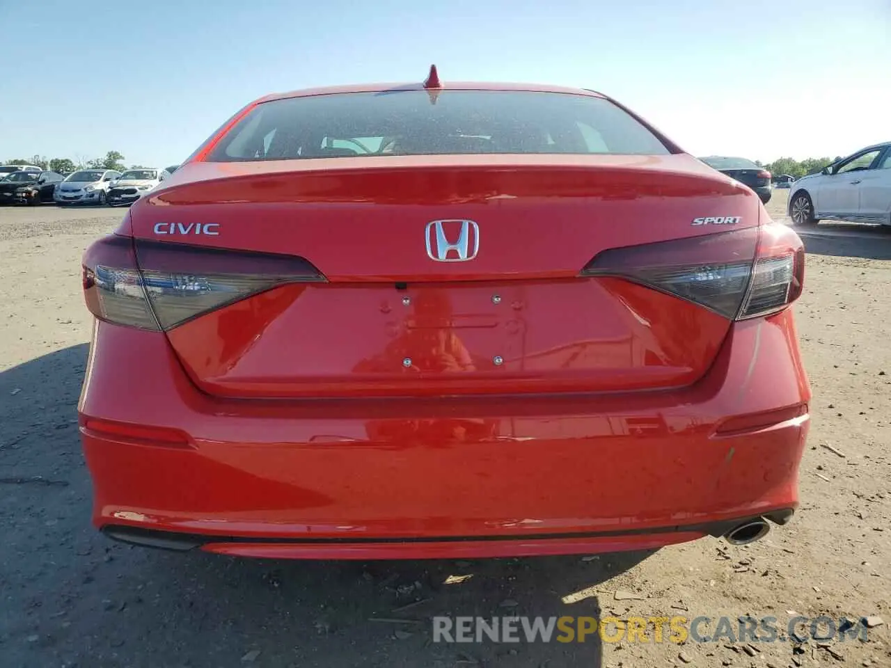 6 Photograph of a damaged car 2HGFE2F57SH575478 HONDA CIVIC 2025