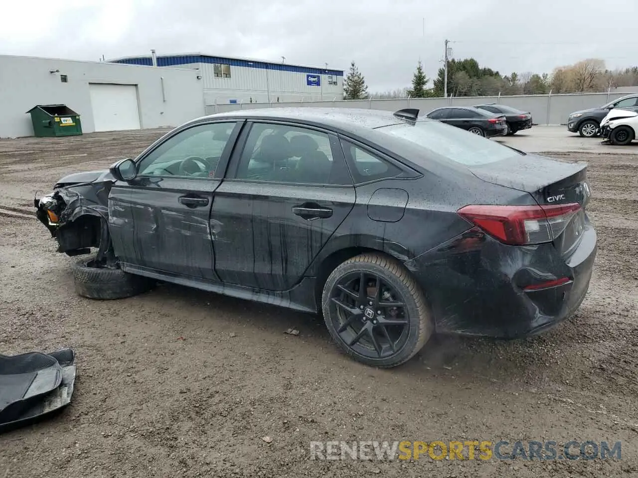 2 Photograph of a damaged car 2HGFE2F58SH102480 HONDA CIVIC 2025
