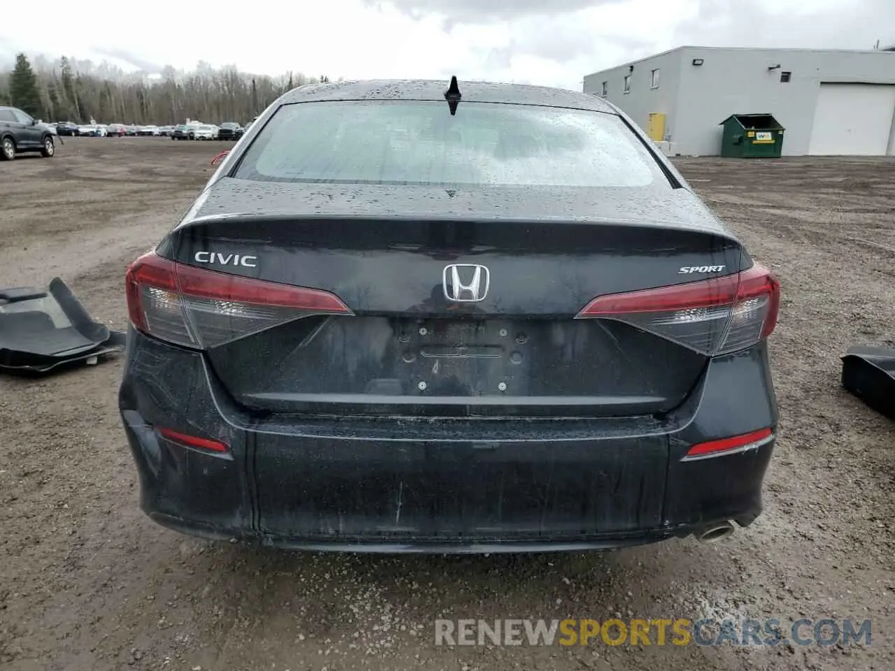 6 Photograph of a damaged car 2HGFE2F58SH102480 HONDA CIVIC 2025