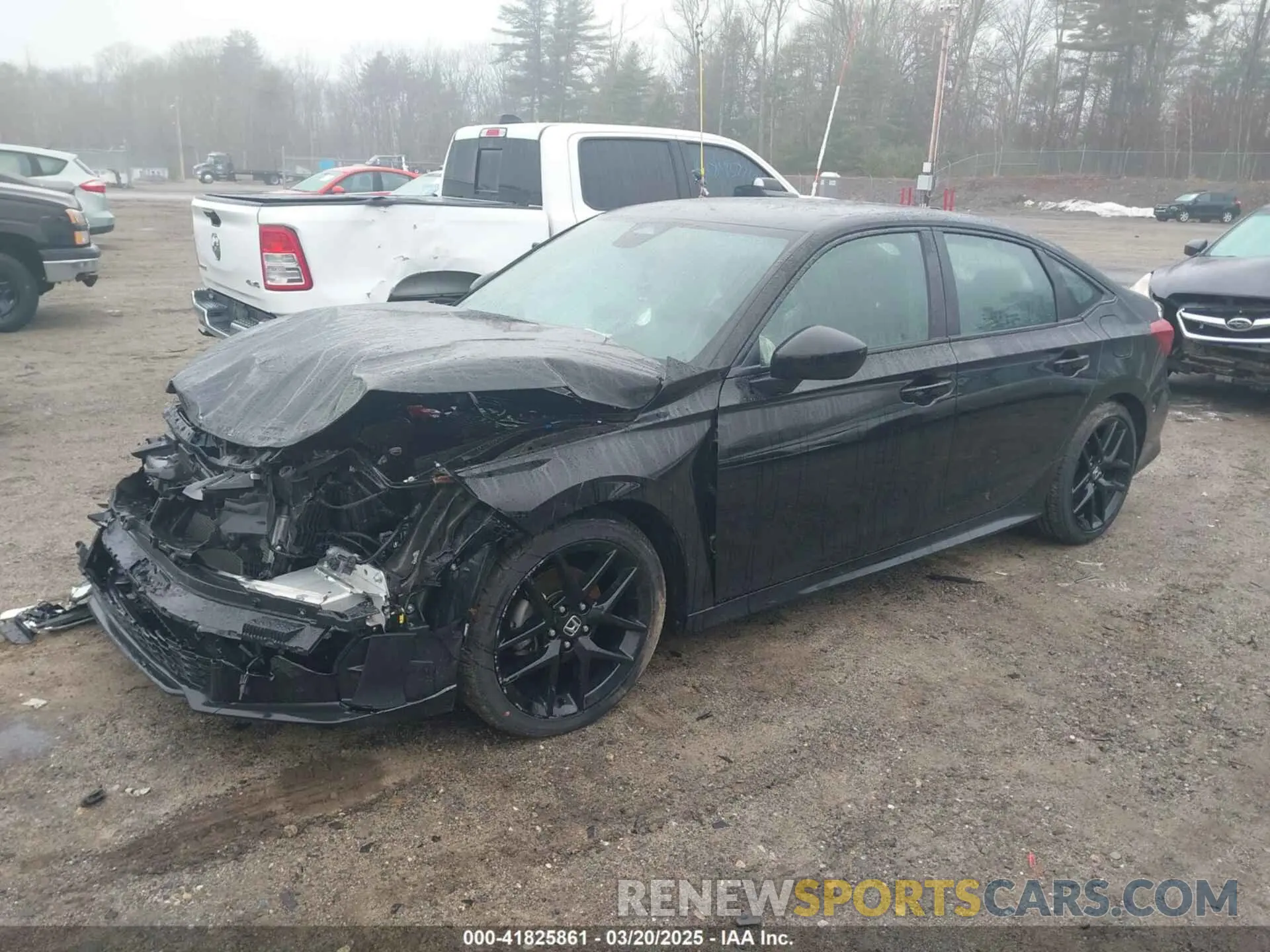 2 Photograph of a damaged car 2HGFE2F58SH500434 HONDA CIVIC 2025
