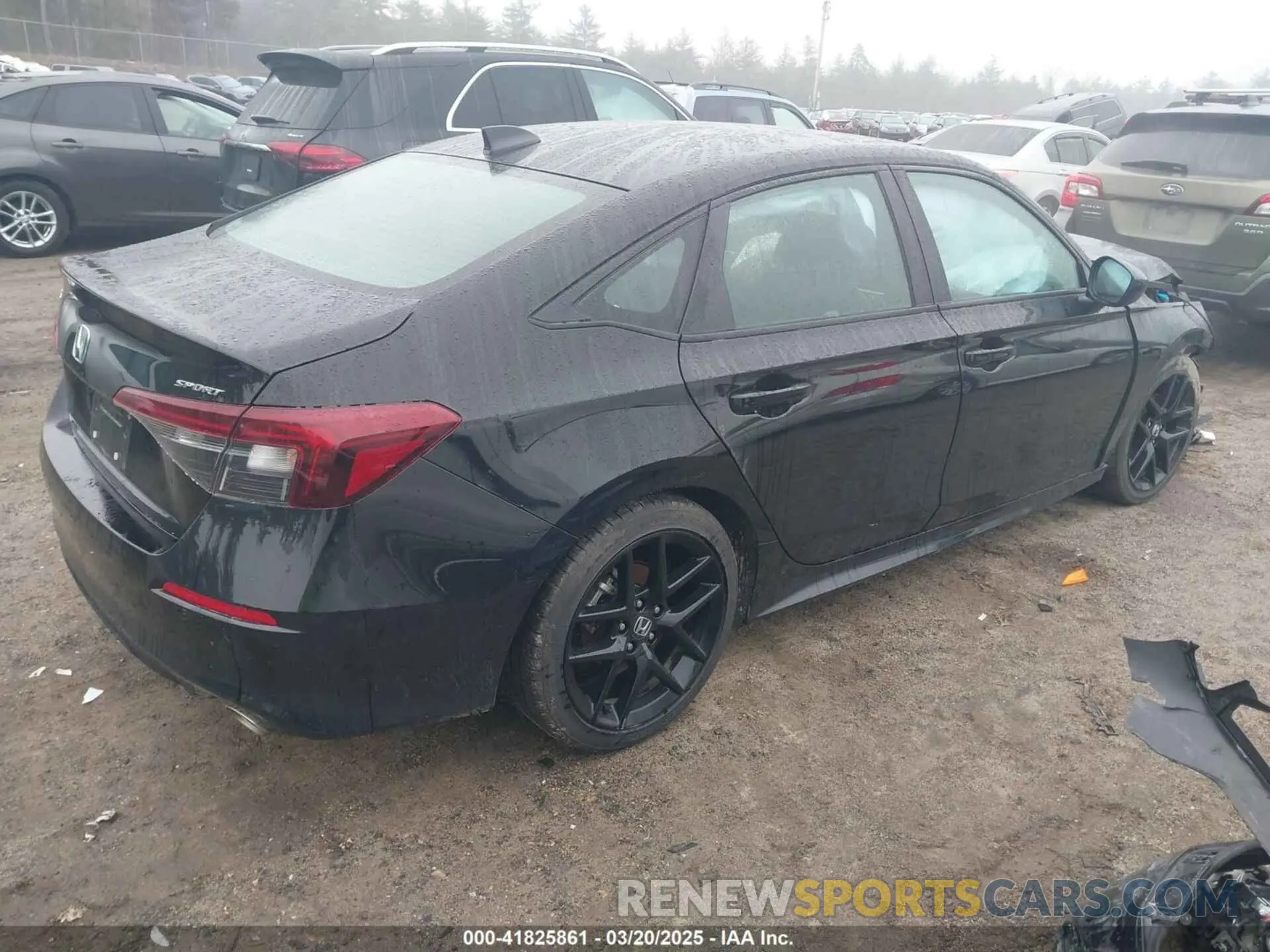 4 Photograph of a damaged car 2HGFE2F58SH500434 HONDA CIVIC 2025