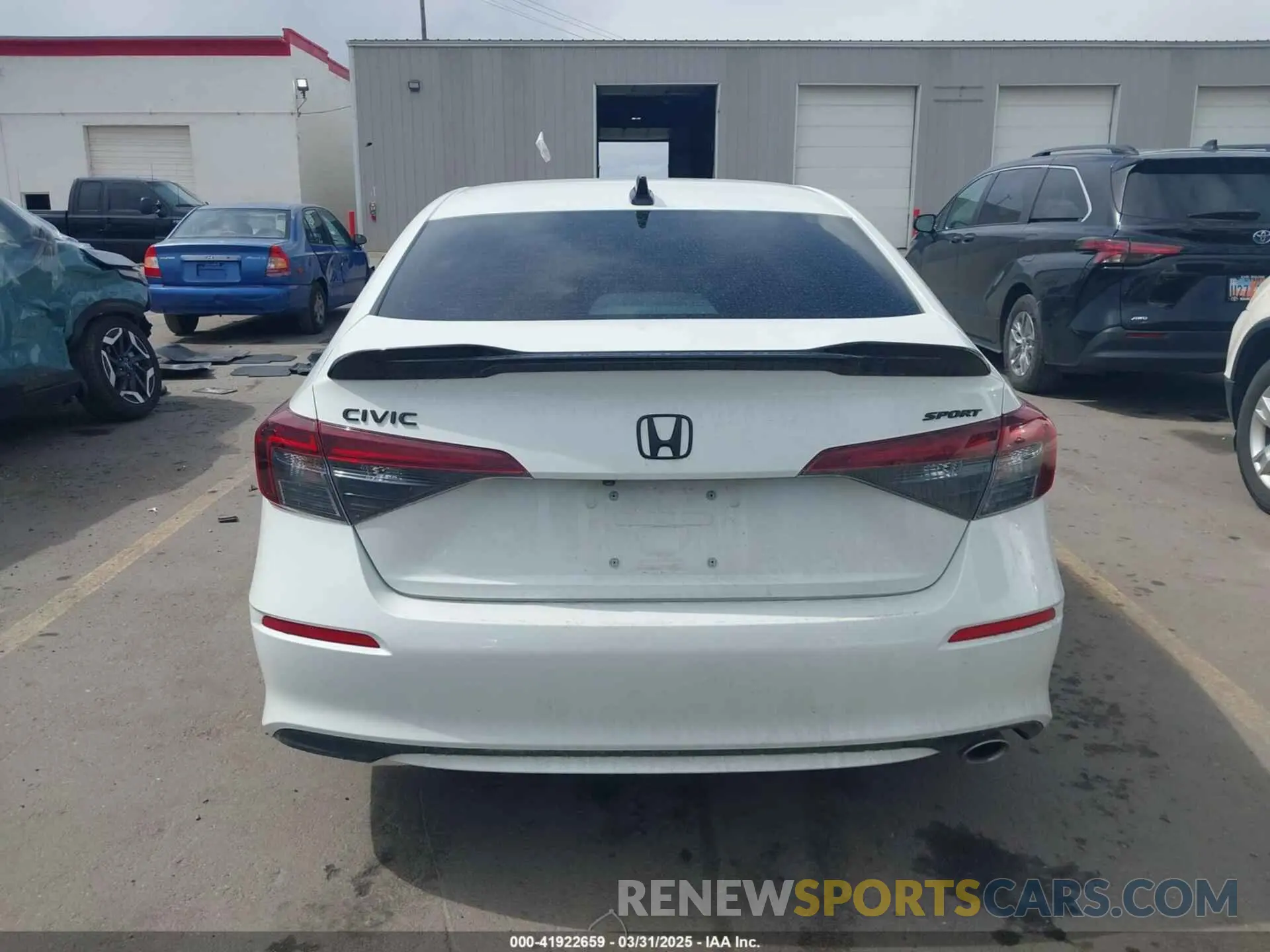 16 Photograph of a damaged car 2HGFE2F58SH502216 HONDA CIVIC 2025