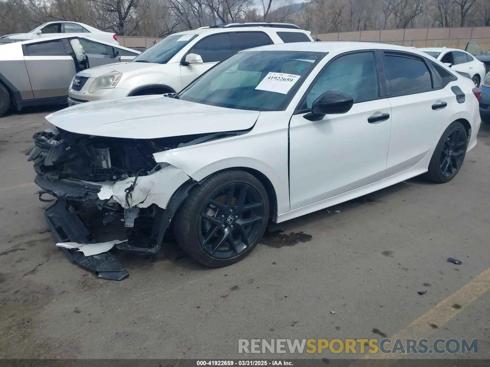 2 Photograph of a damaged car 2HGFE2F58SH502216 HONDA CIVIC 2025