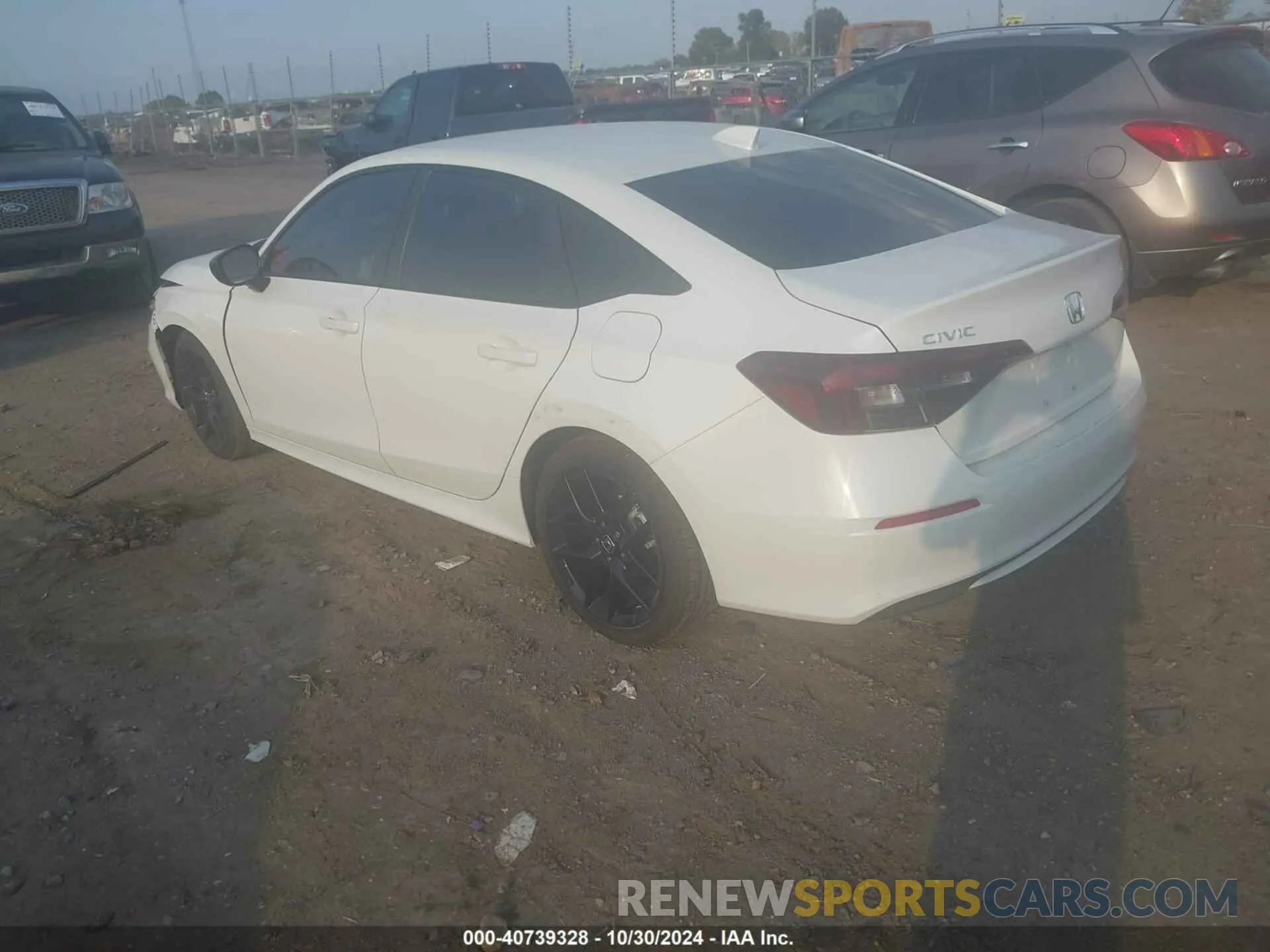 3 Photograph of a damaged car 2HGFE2F58SH503687 HONDA CIVIC 2025