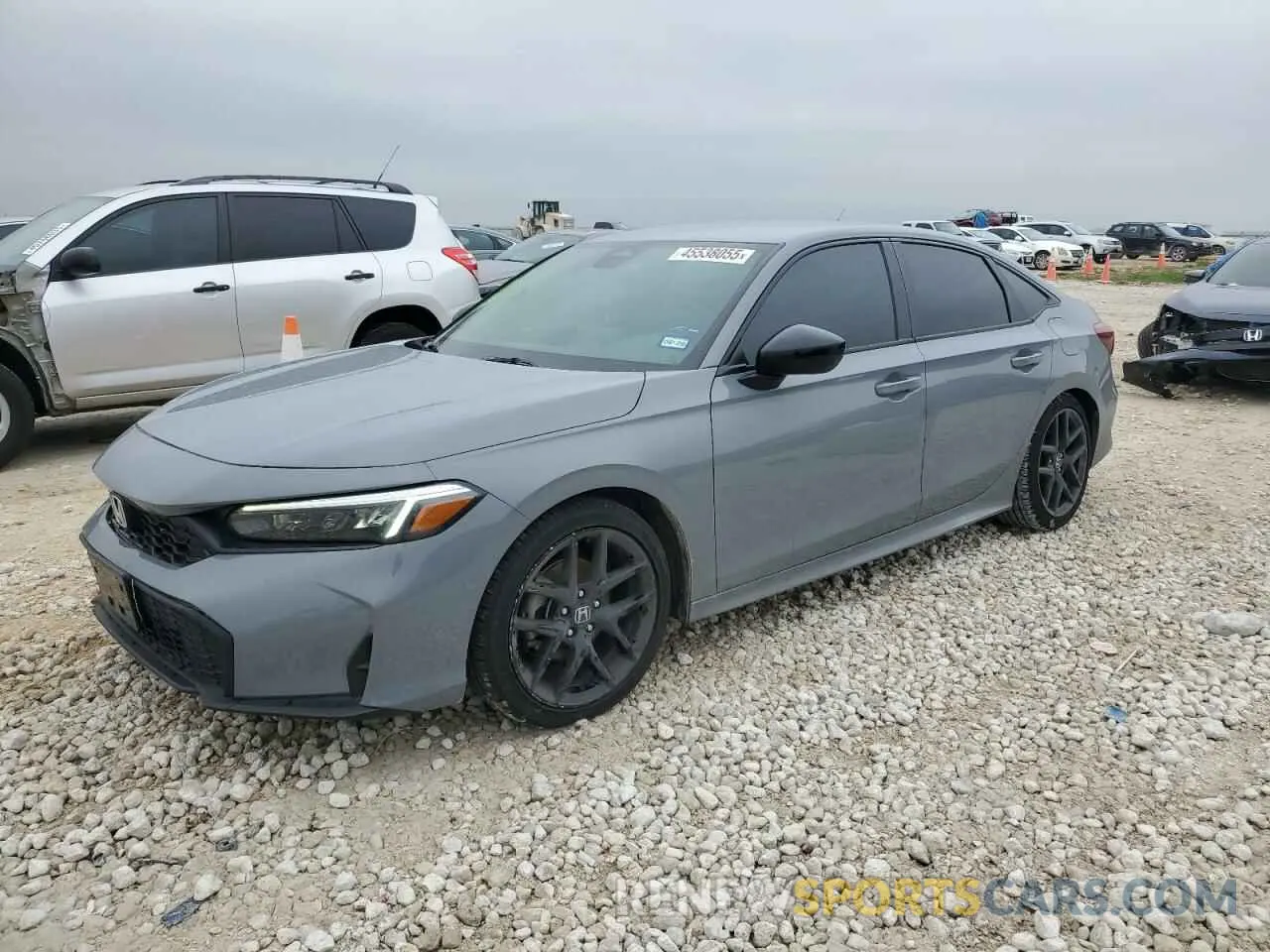 1 Photograph of a damaged car 2HGFE2F58SH507528 HONDA CIVIC 2025
