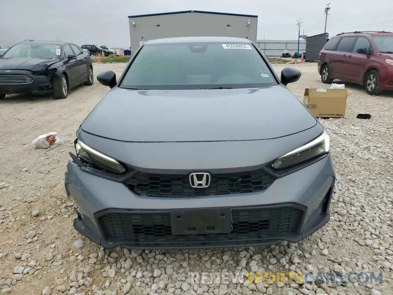 5 Photograph of a damaged car 2HGFE2F58SH507528 HONDA CIVIC 2025