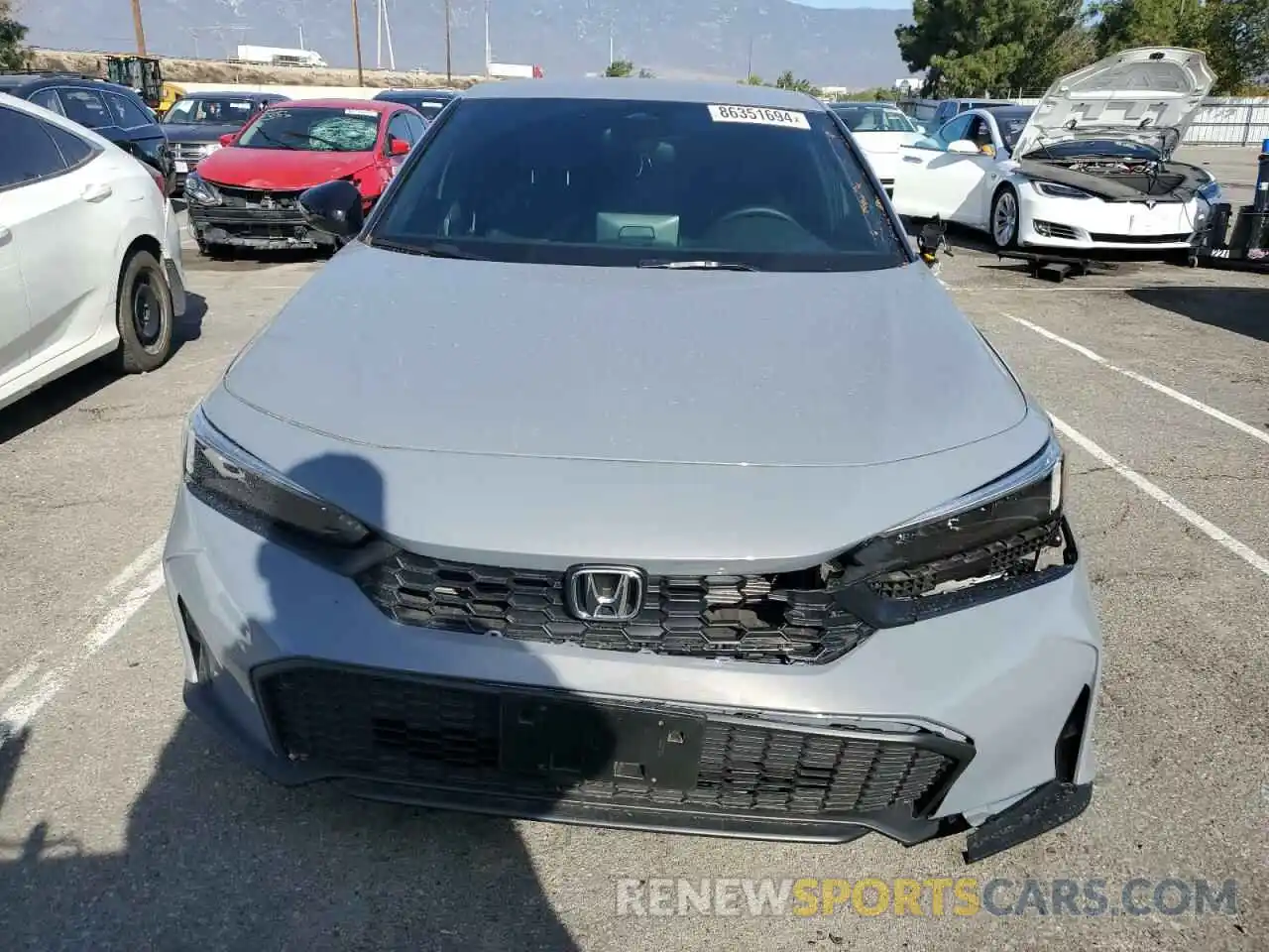 5 Photograph of a damaged car 2HGFE2F58SH512194 HONDA CIVIC 2025