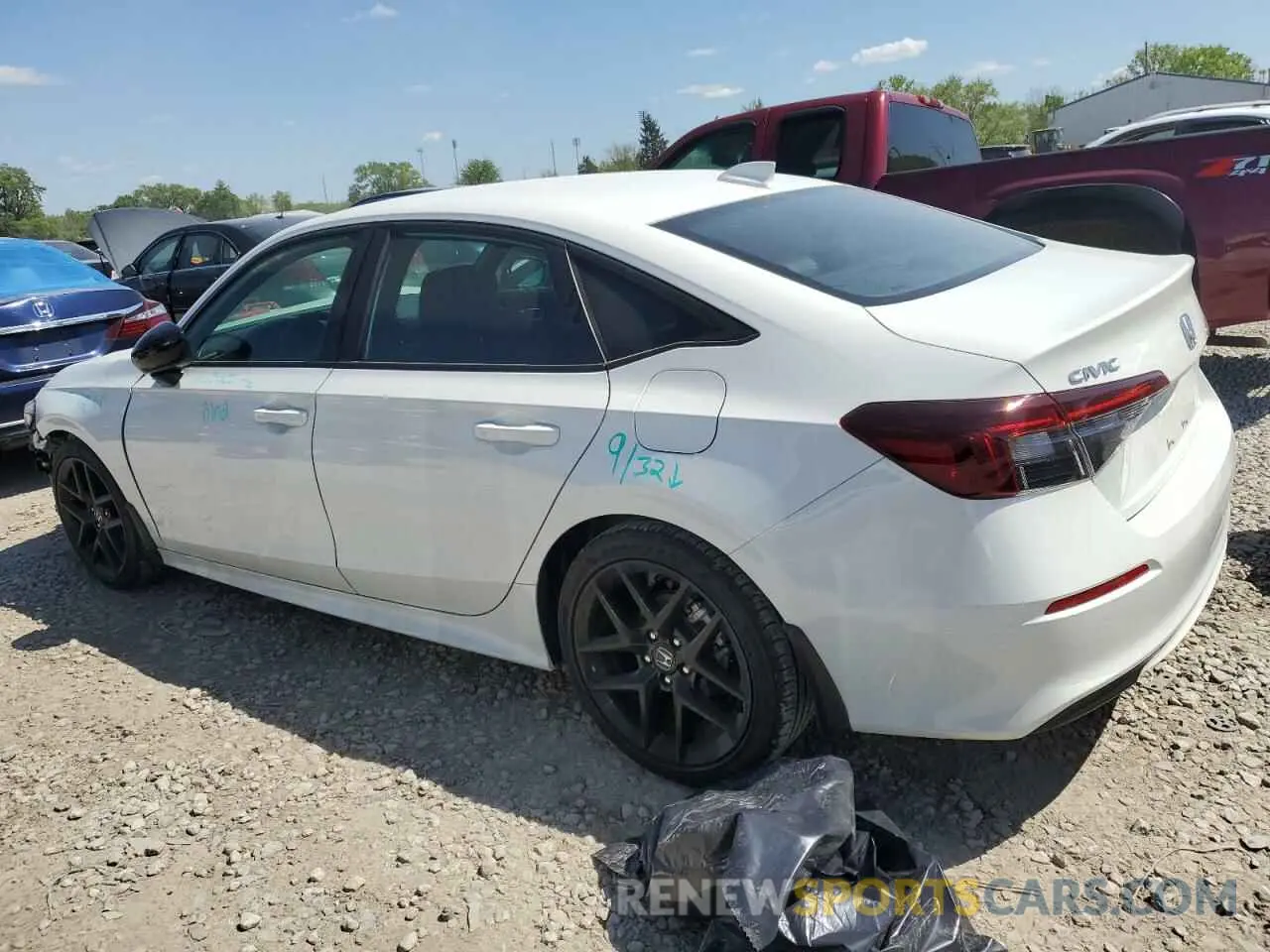 2 Photograph of a damaged car 2HGFE2F58SH512292 HONDA CIVIC 2025