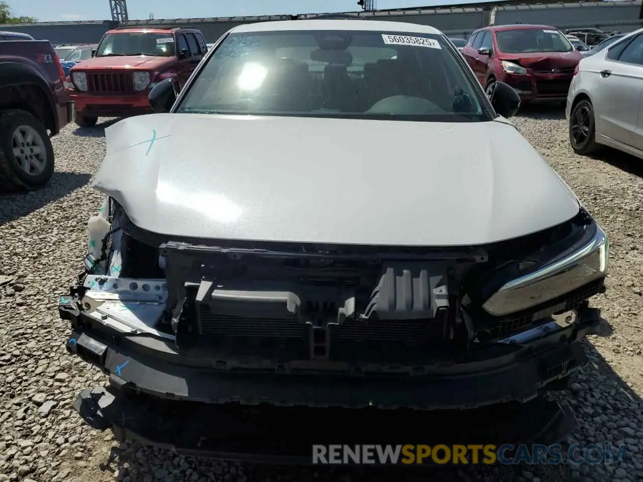 5 Photograph of a damaged car 2HGFE2F58SH512292 HONDA CIVIC 2025