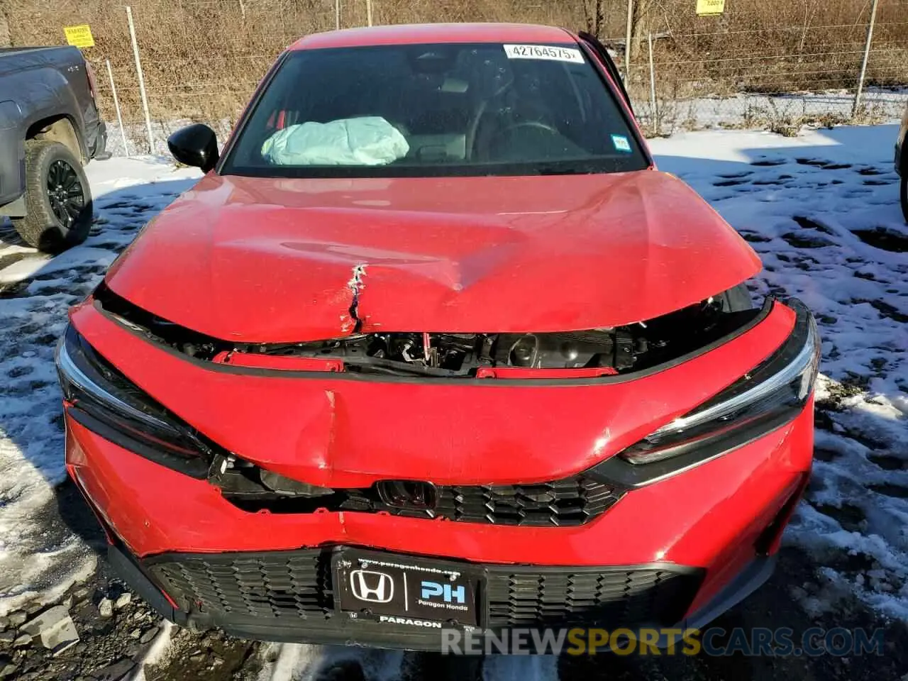 5 Photograph of a damaged car 2HGFE2F58SH513555 HONDA CIVIC 2025