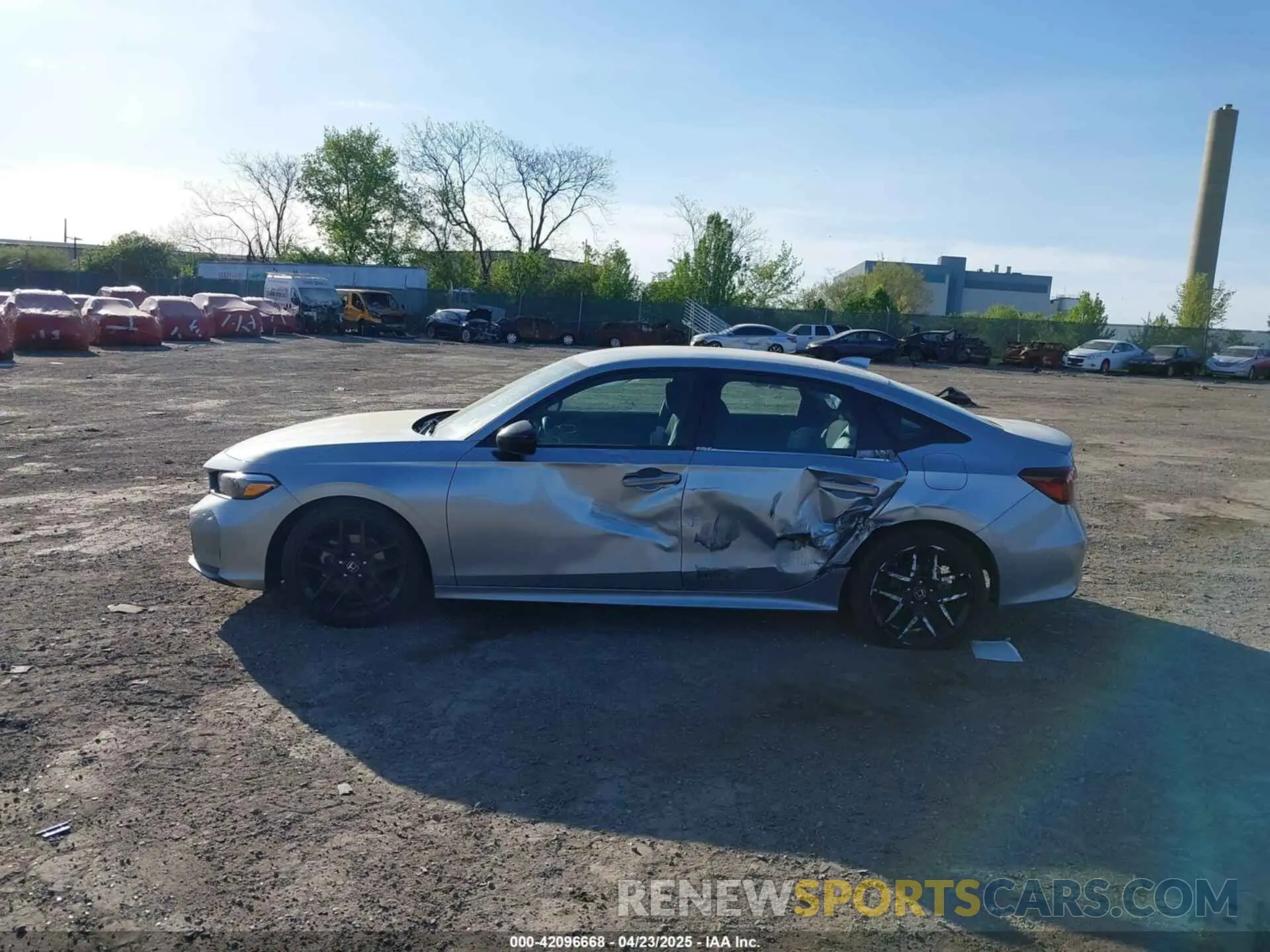 14 Photograph of a damaged car 2HGFE2F58SH517346 HONDA CIVIC 2025