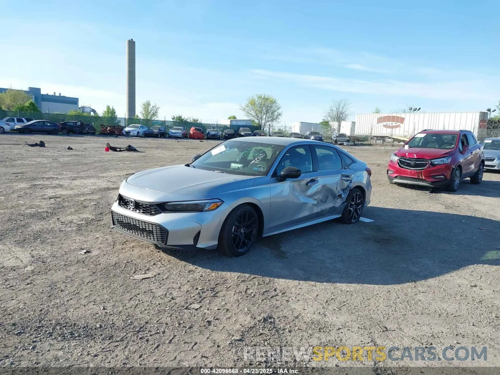 2 Photograph of a damaged car 2HGFE2F58SH517346 HONDA CIVIC 2025