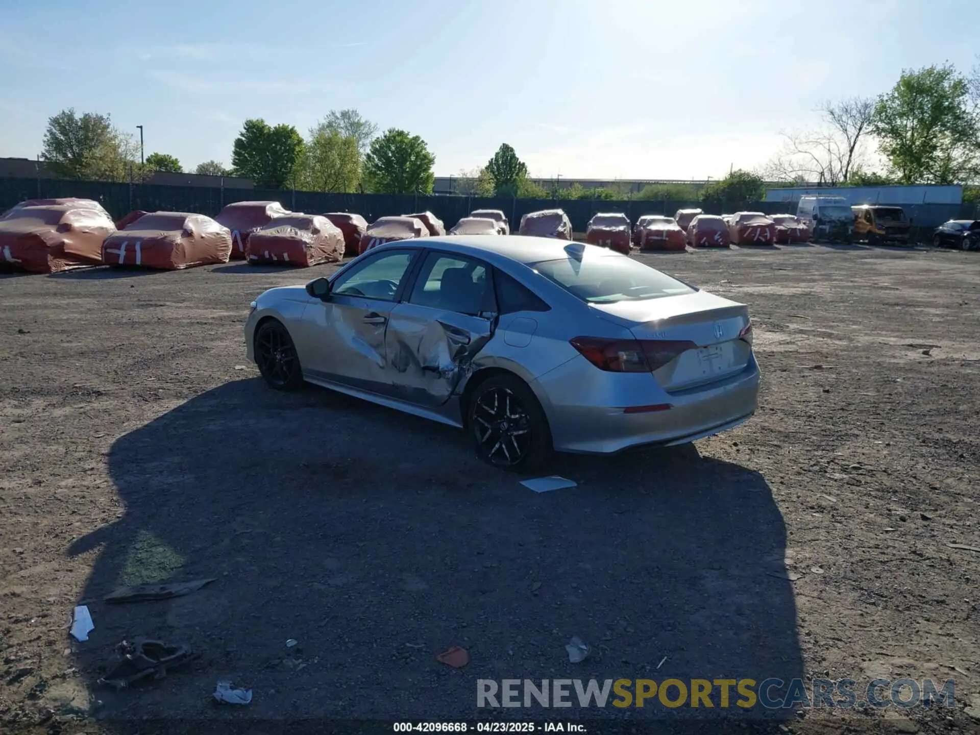 3 Photograph of a damaged car 2HGFE2F58SH517346 HONDA CIVIC 2025